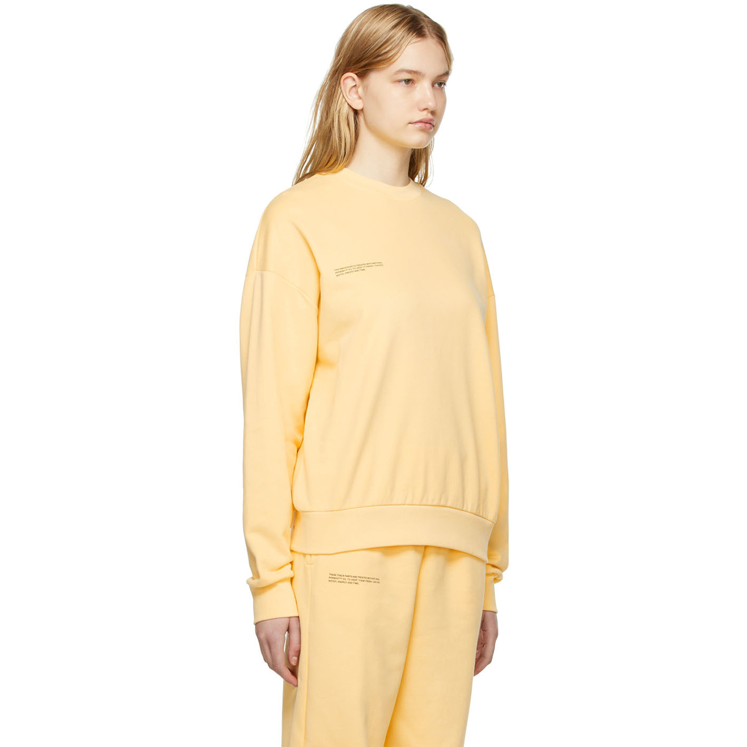  Pangaia Yellow 365 Sweatshirt 