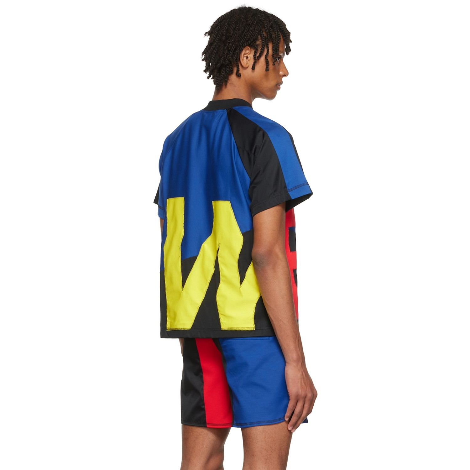 Bethany Williams Blue Recycled Polyester T-shirt 