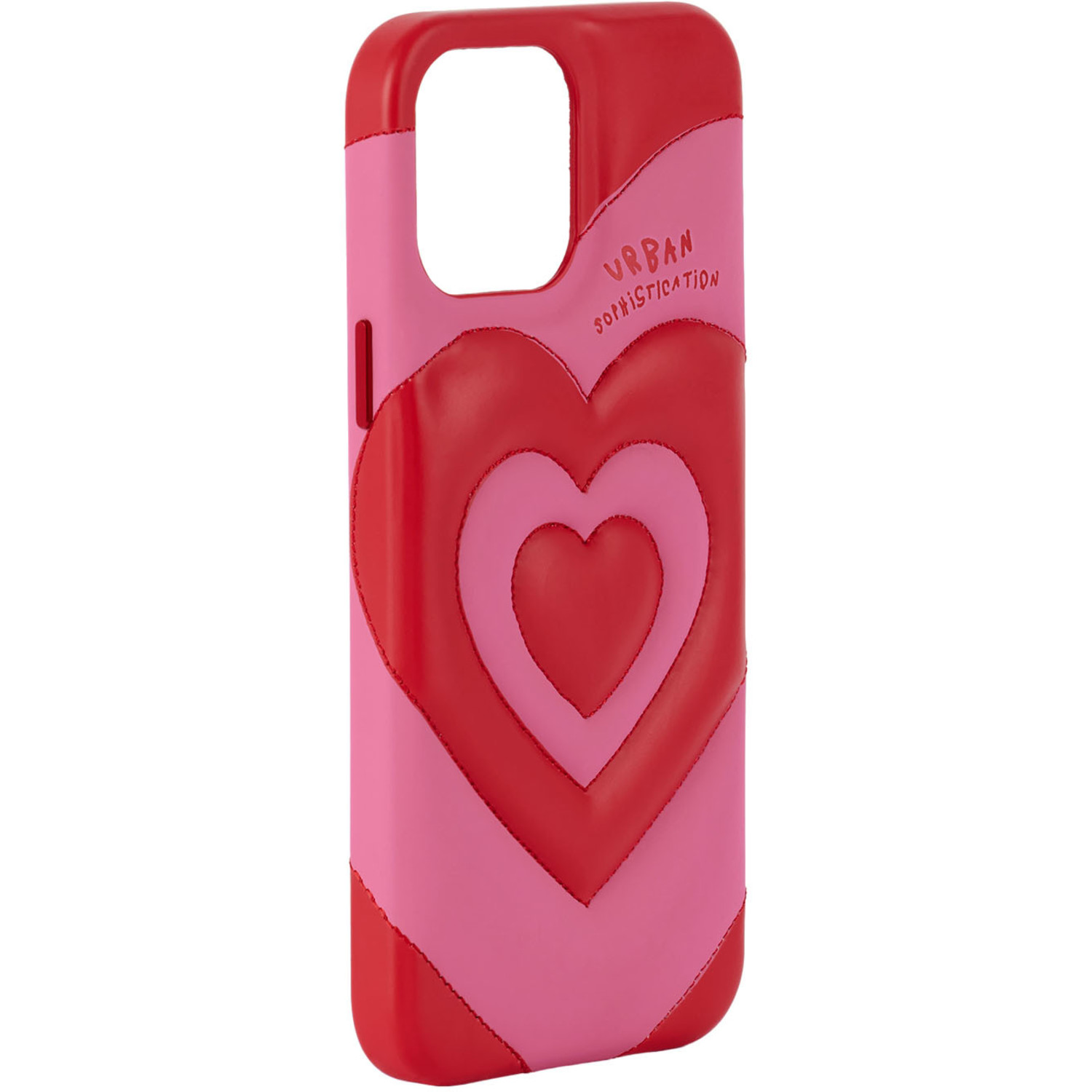  Urban Sophistication Pink & Red 'the Dough' Iphone 13 Pro Max Case 