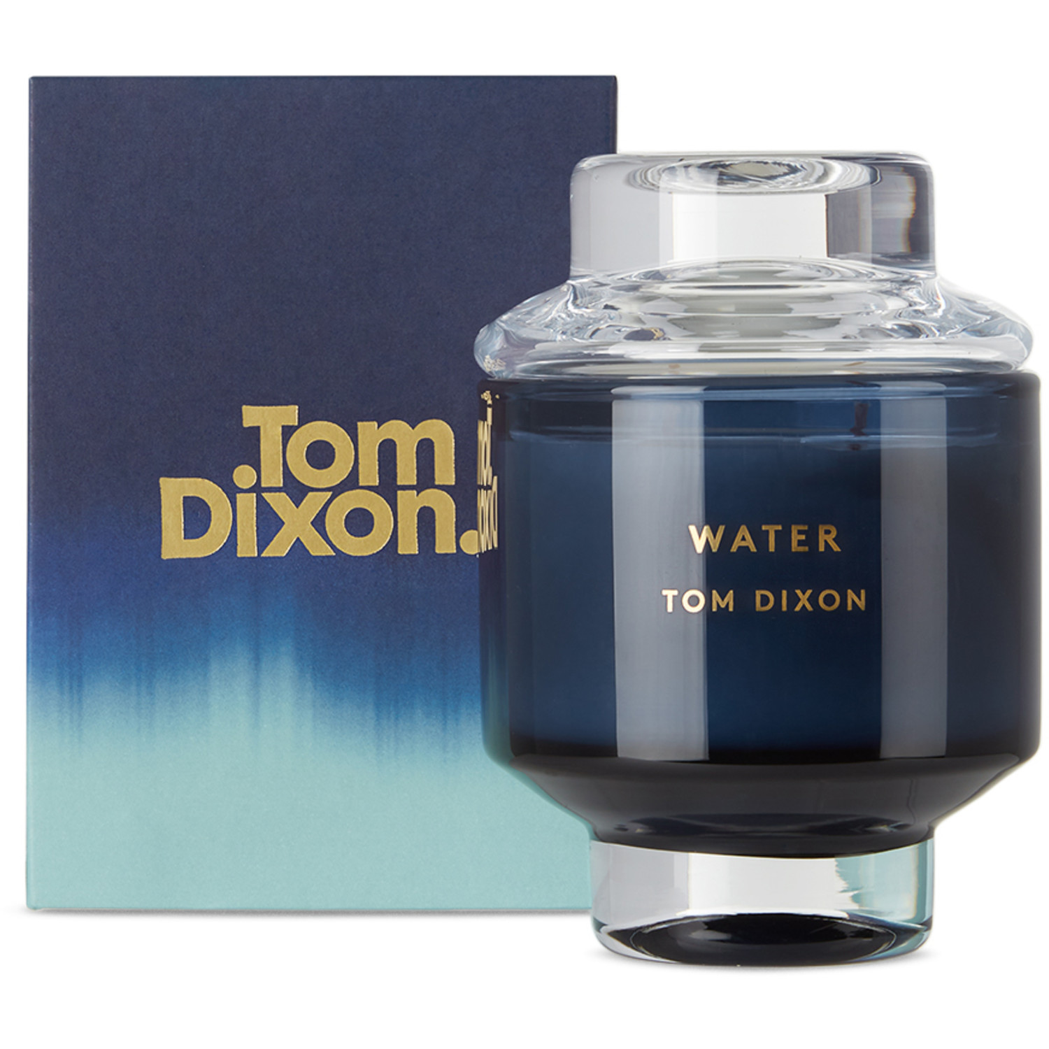  Tom Dixon Blue Elements Water Candle Medium 