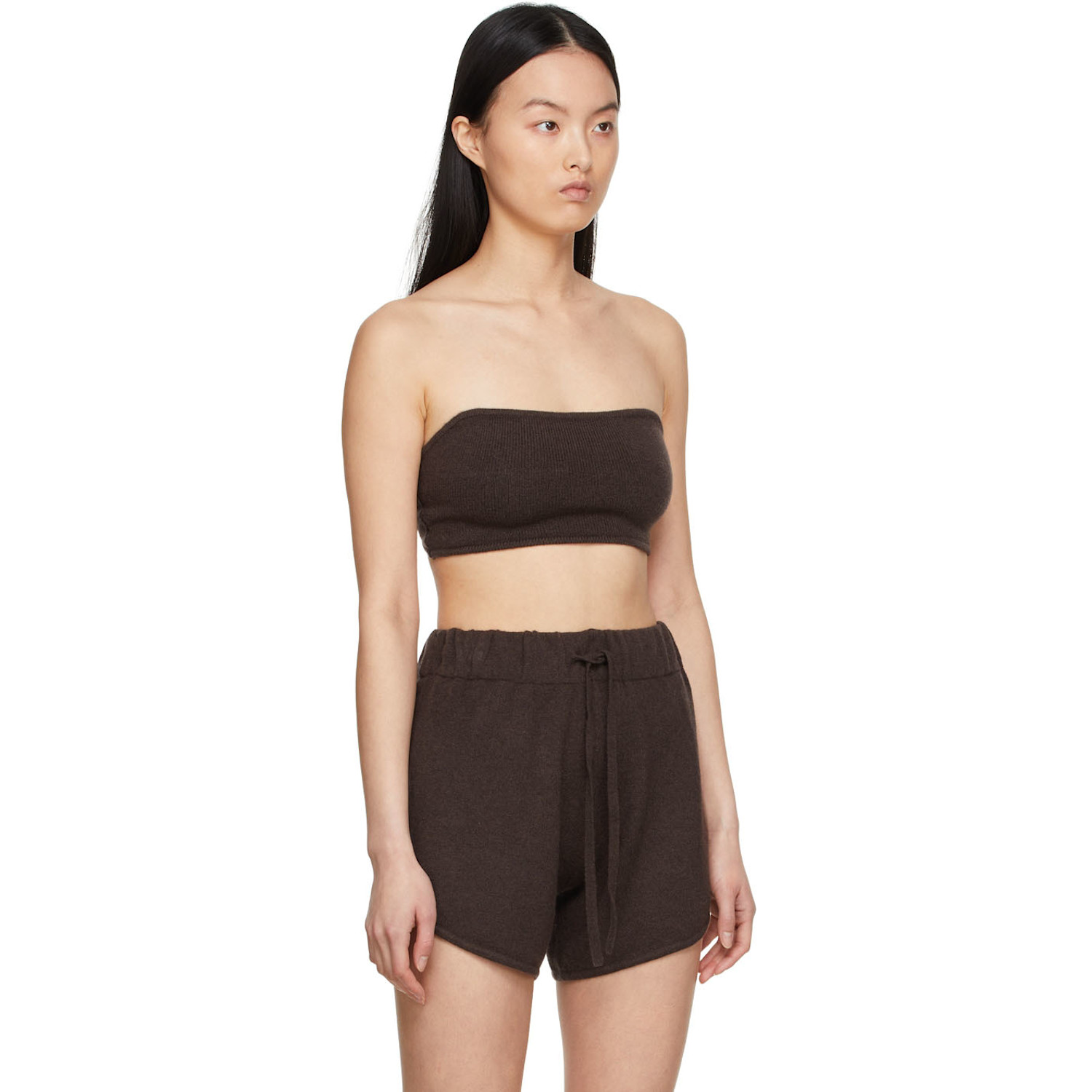  Lisa Yang Ssense Exclusive Brown Selah Bra 