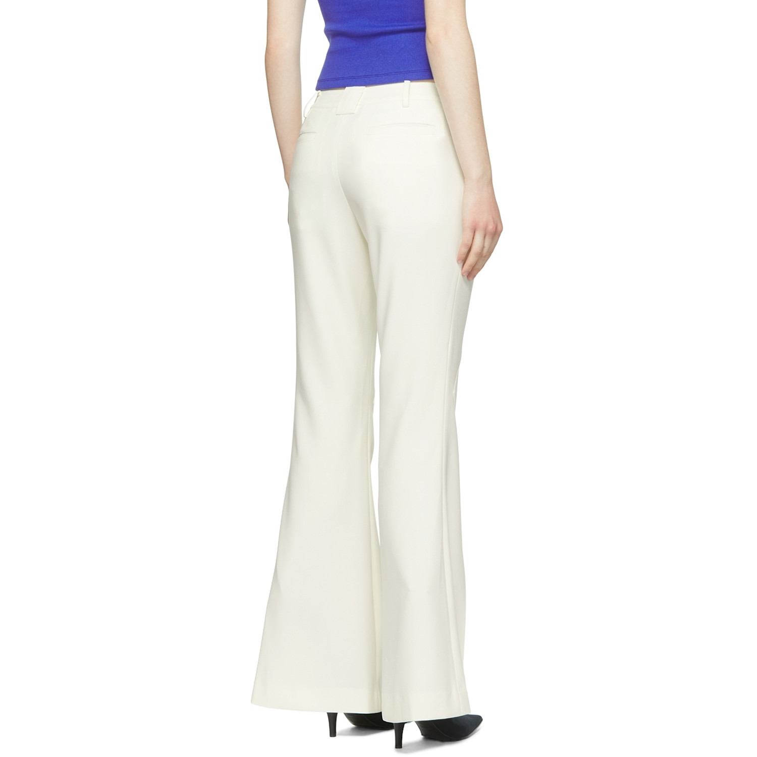  Kijun Off-white Diamond Trousers 