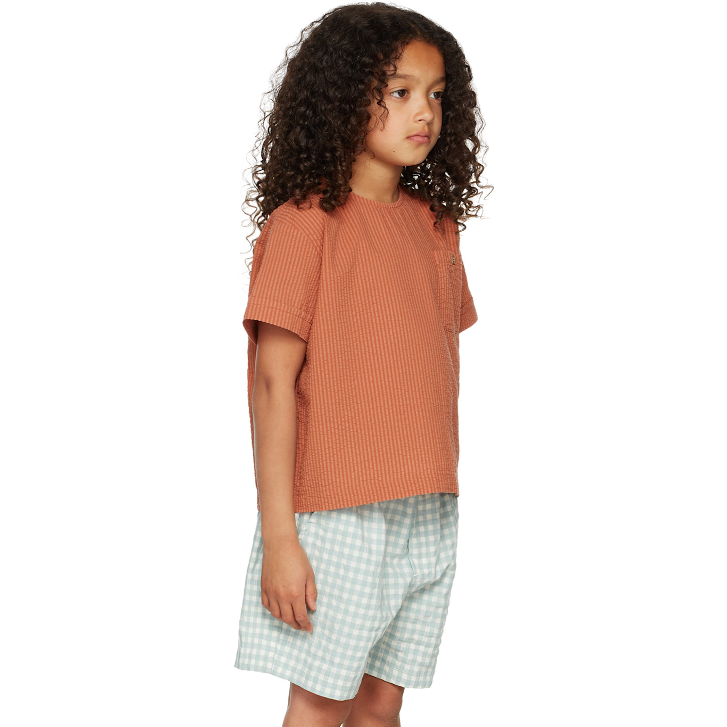  Daily Brat Kids Orange Hudson T-shirt 