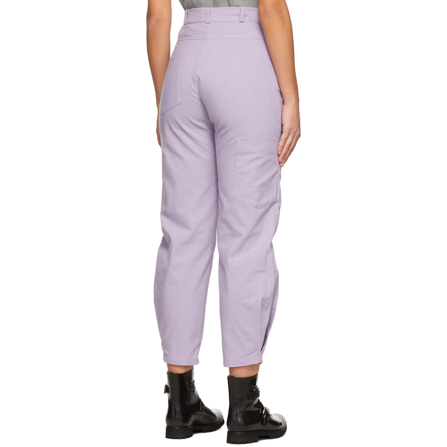  Kika Vargas Purple Ella Trousers 