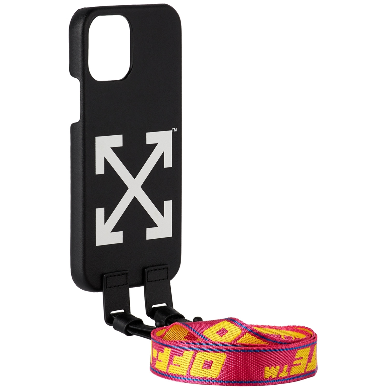  Off-white Pink & Yellow Iphone 12 Case 