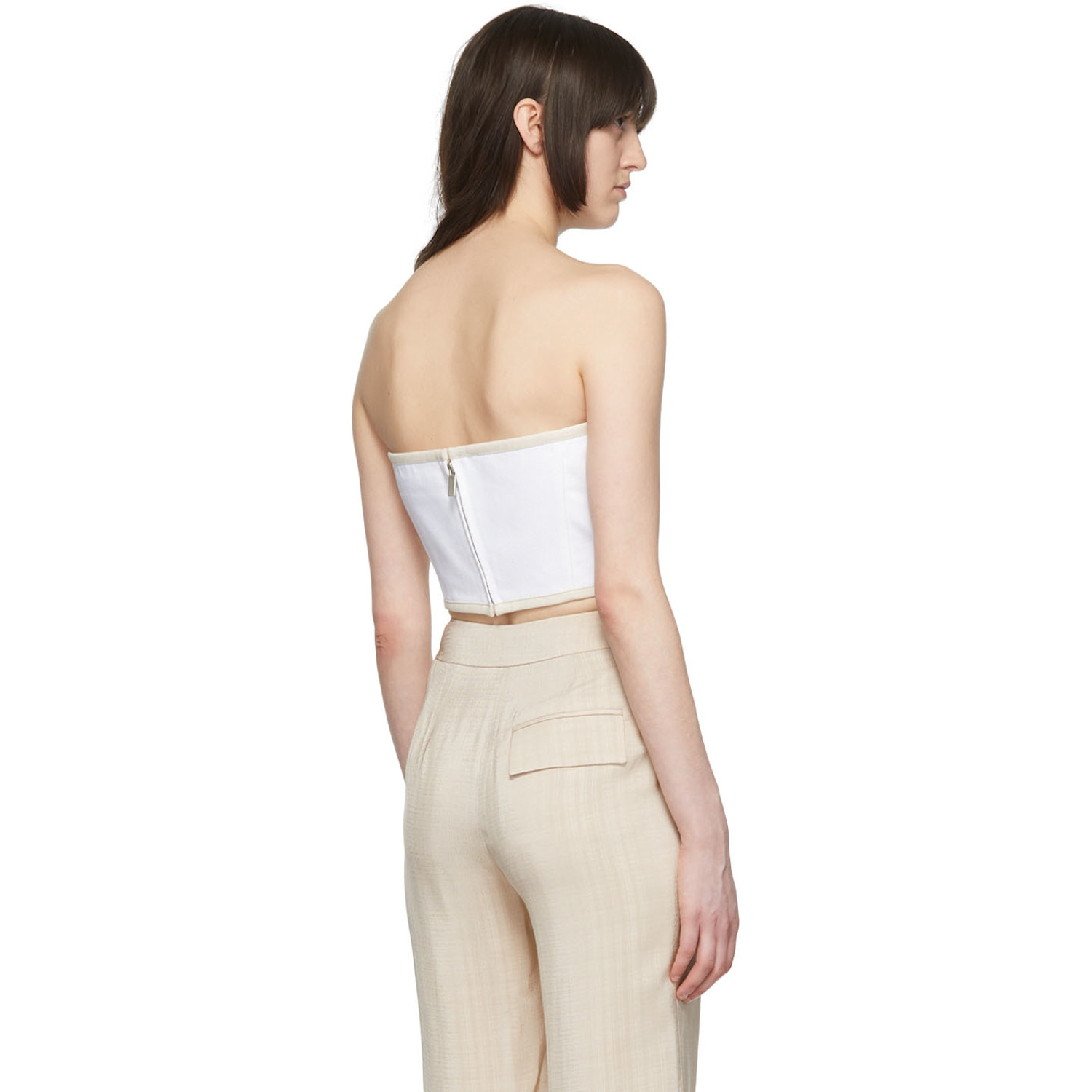  KimhĒkim White Carrie Camisole 
