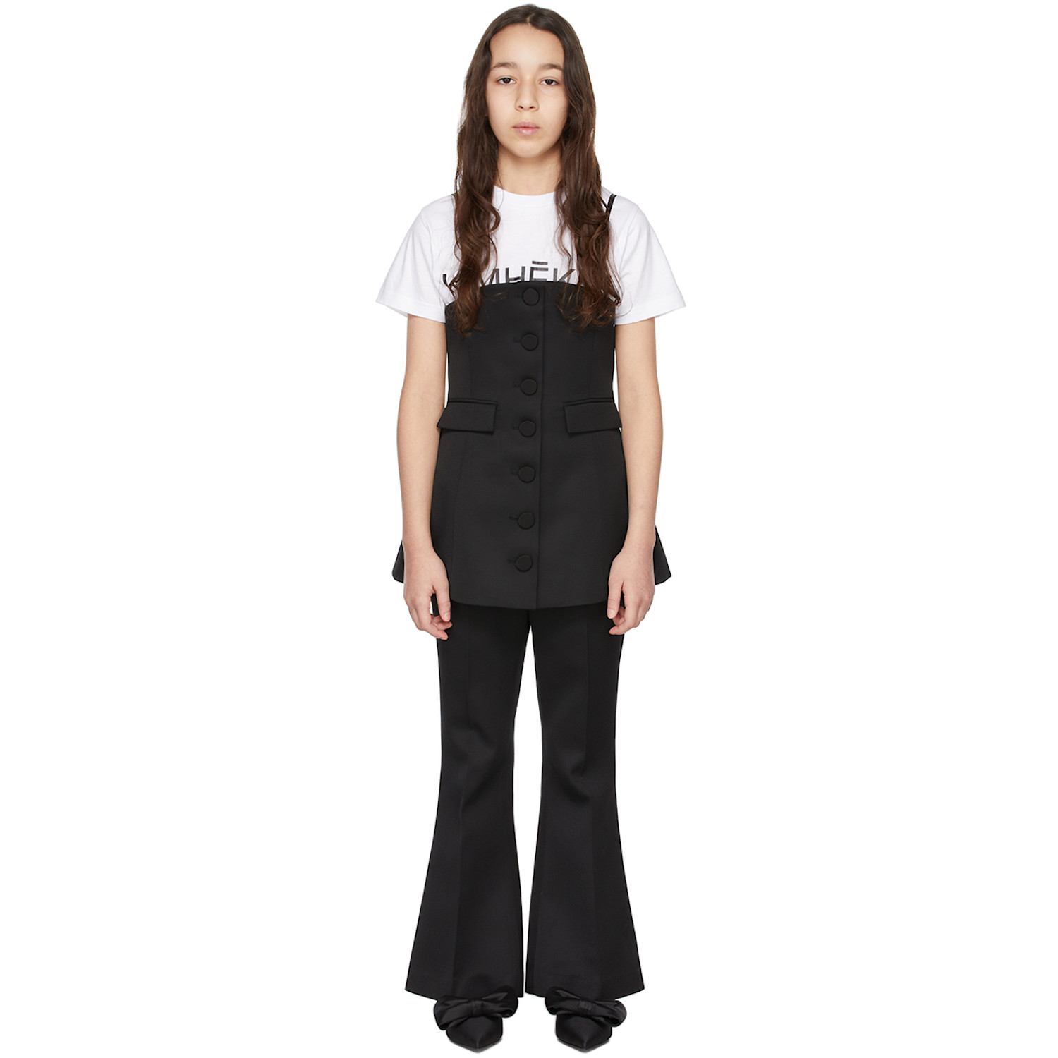  KimhĒkim Kids Black Emma Dress 
