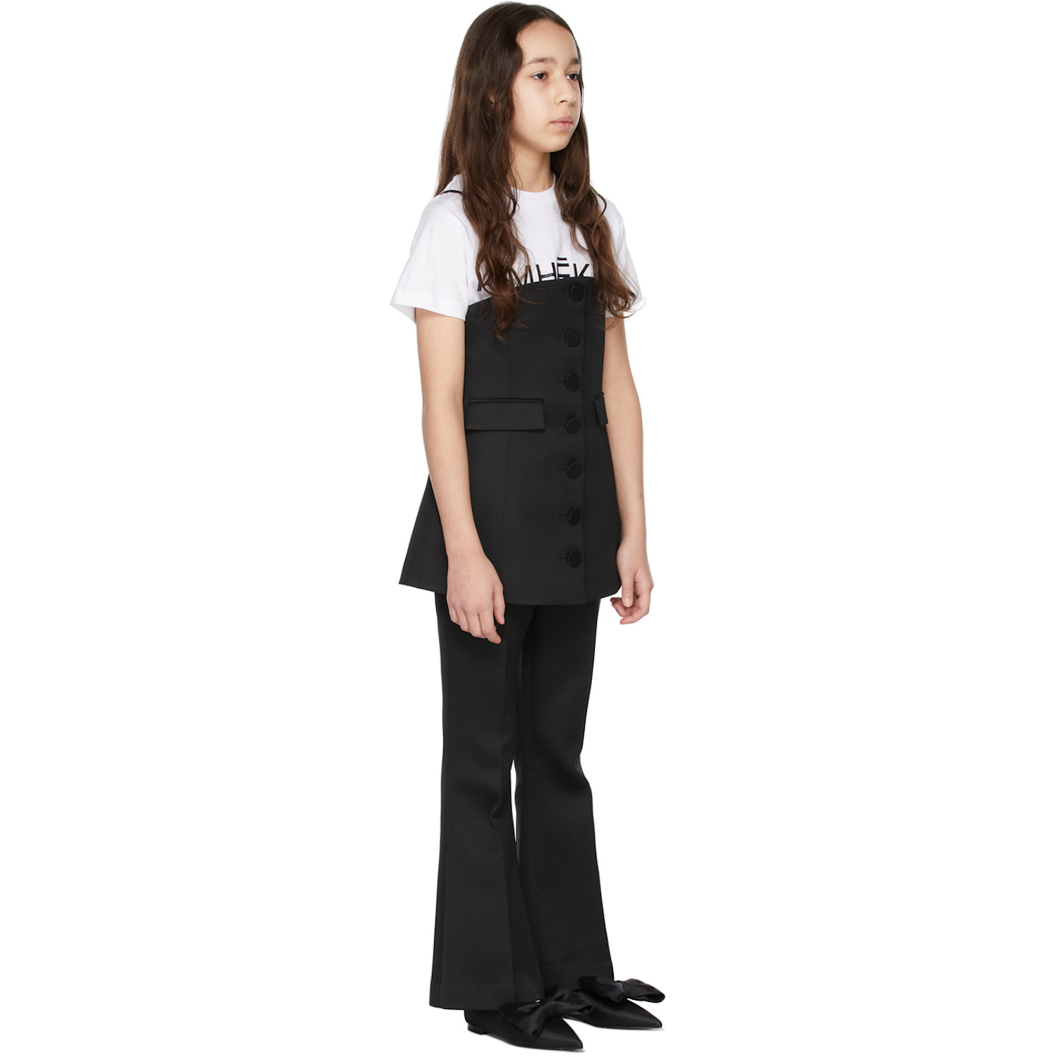  KimhĒkim Kids Black Emma Dress 