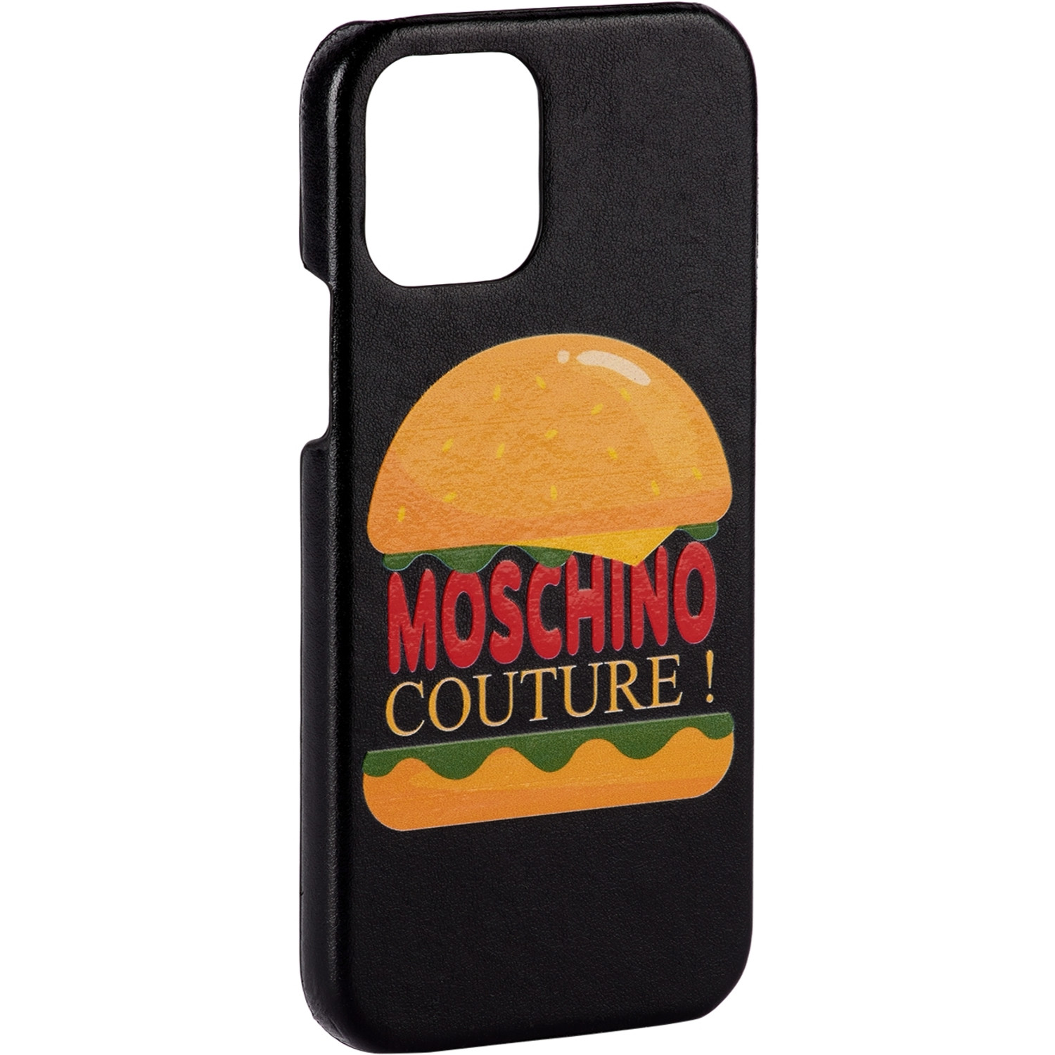  Moschino Black Hamburger Iphone 12 Pro Case 
