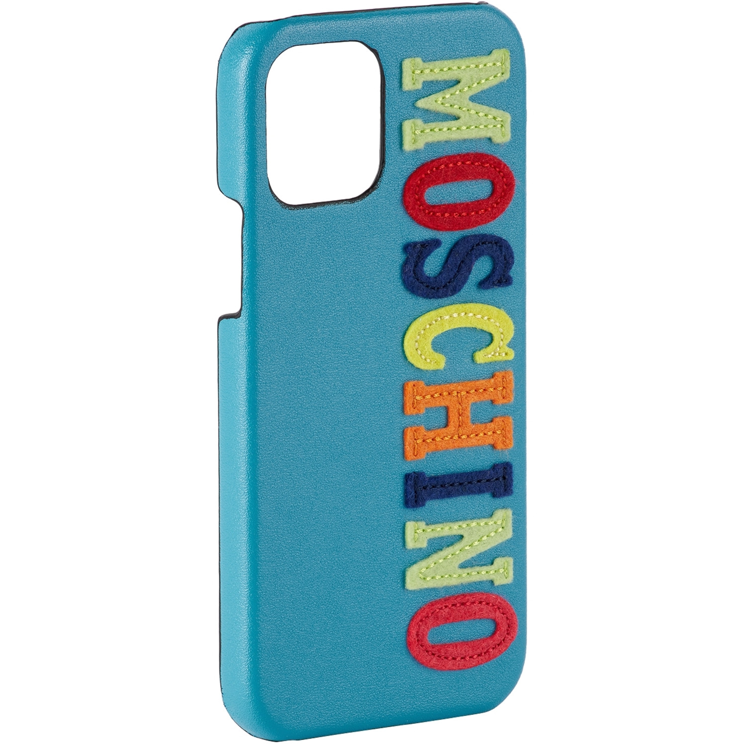  Moschino Blue Logo Iphone 12 Pro Case 