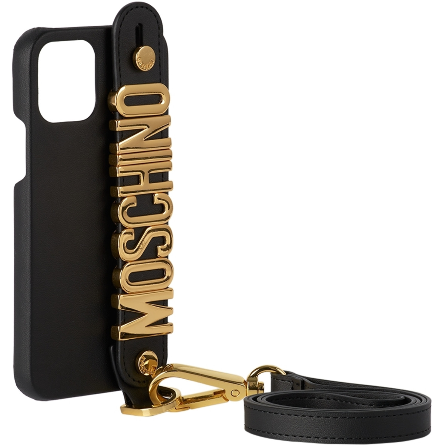  Moschino Black Iphone 12 Pro Case 
