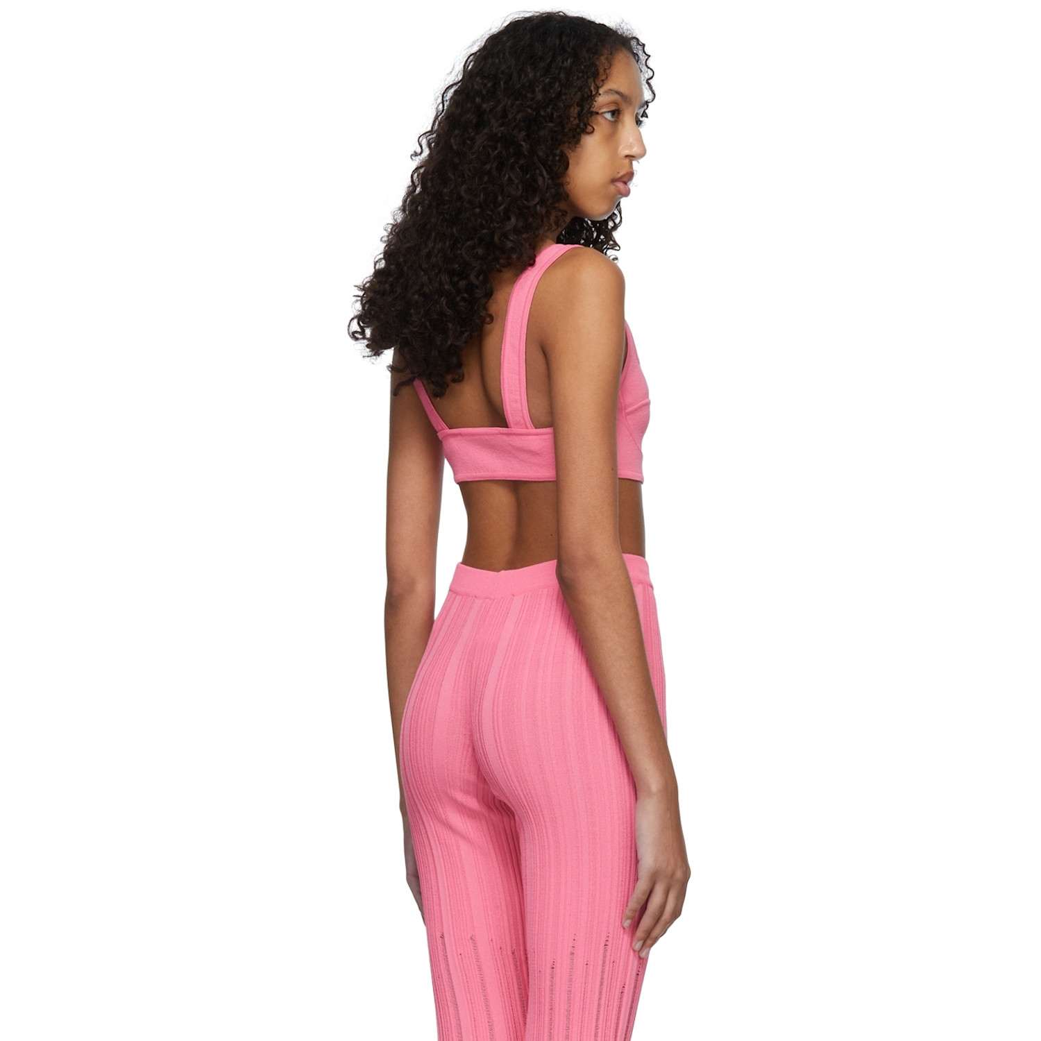  Marco Rambaldi Pink Viscose Bra 