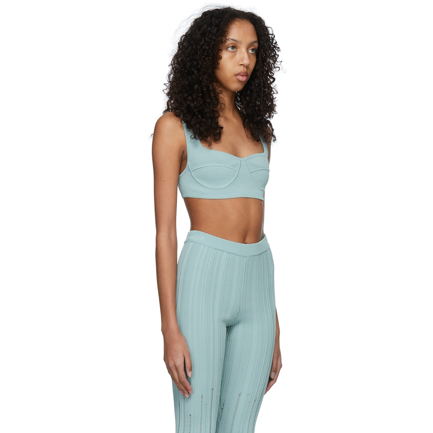  Marco Rambaldi Blue Viscose Bra 