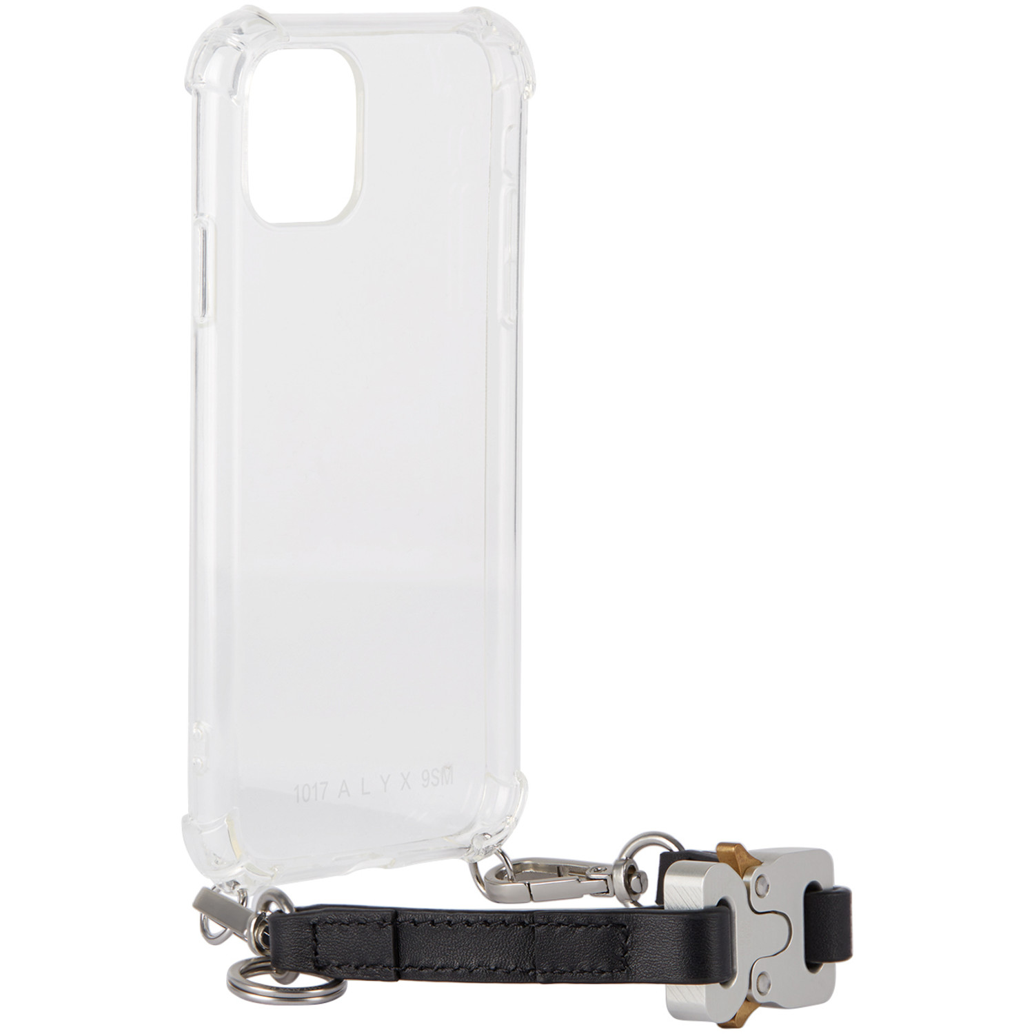  1017 Alyx 9sm Transparent Small Leather Strap Iphone 11 Case 