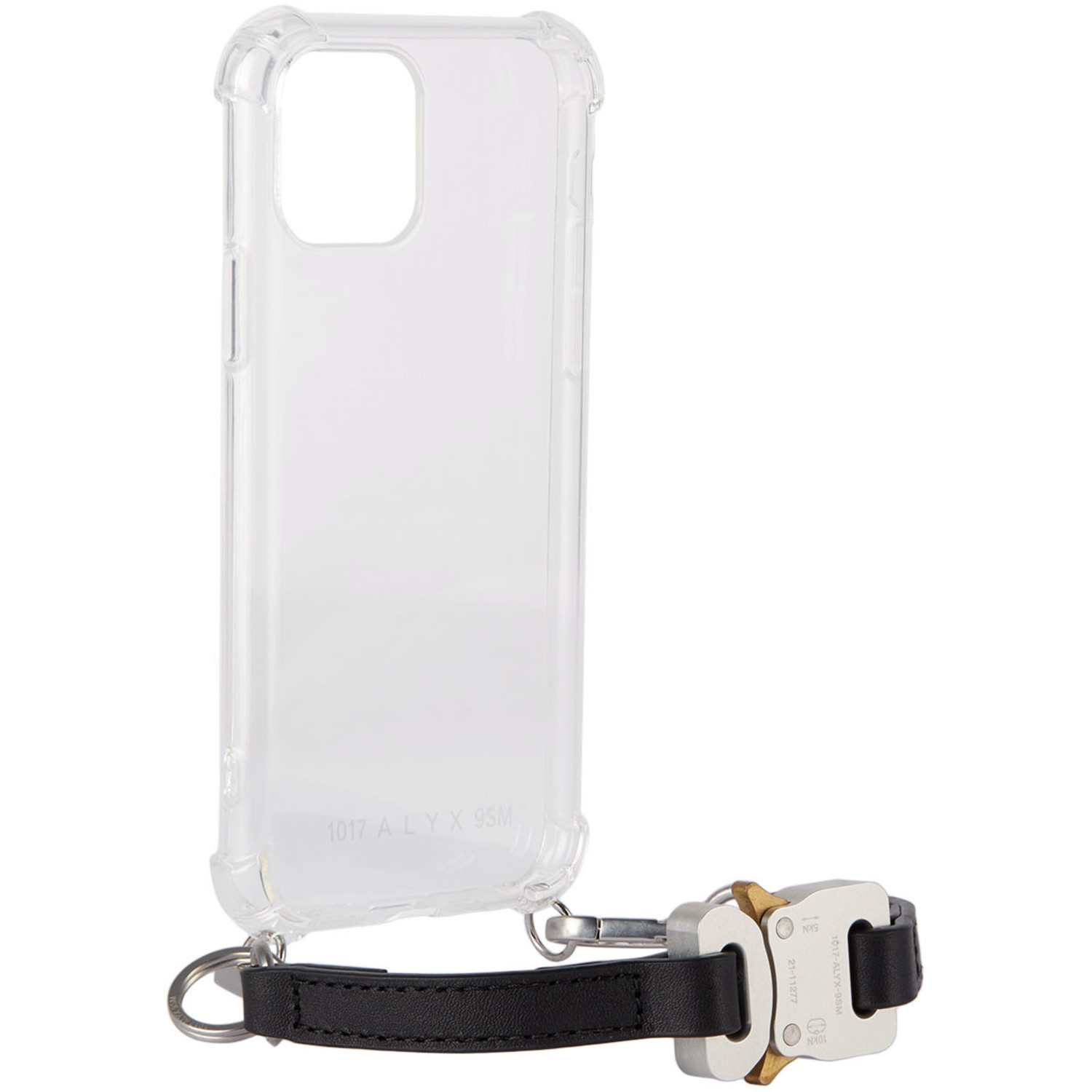  1017 Alyx 9sm Transparent Small Leather Strap Iphone 11 Pro Case 