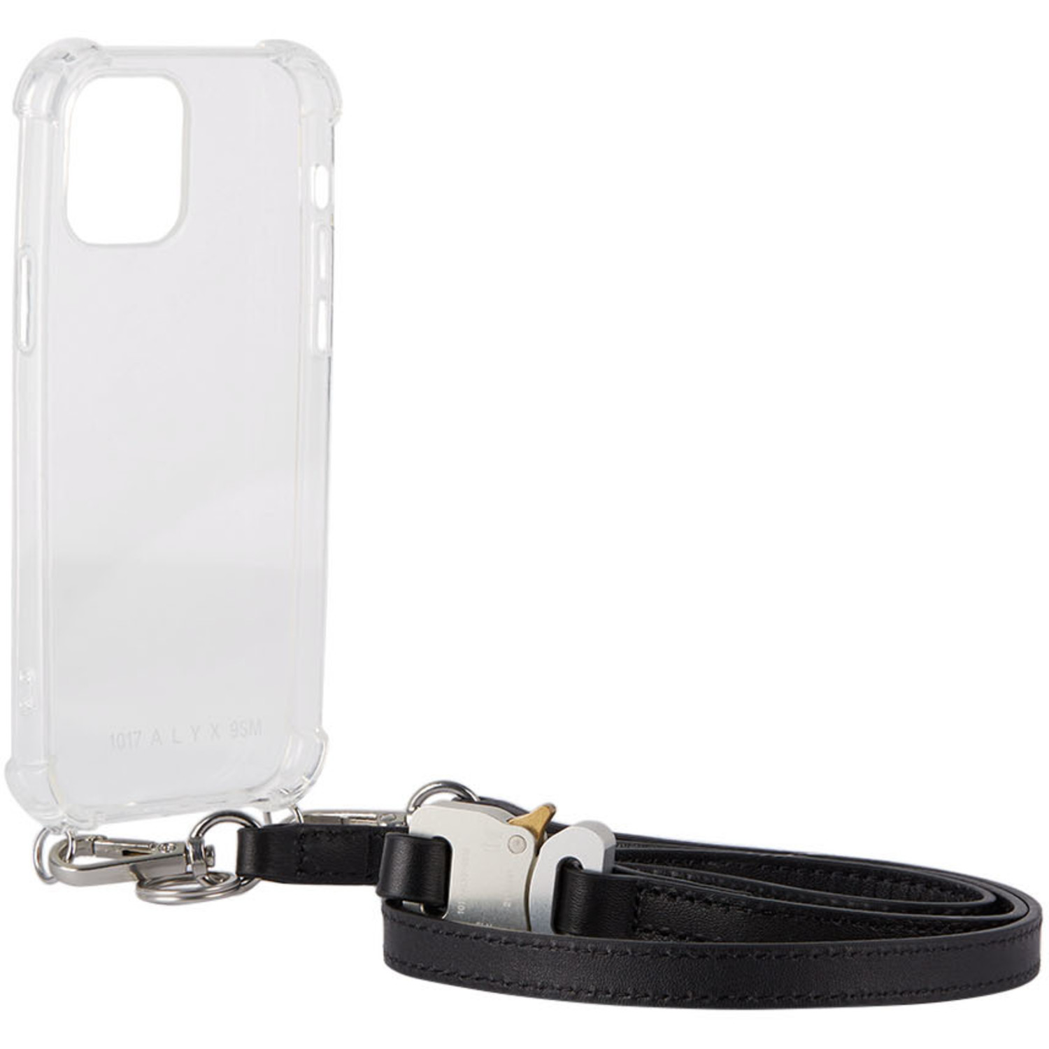  1017 Alyx 9sm Transparent Leather Strap Iphone 12 Case 