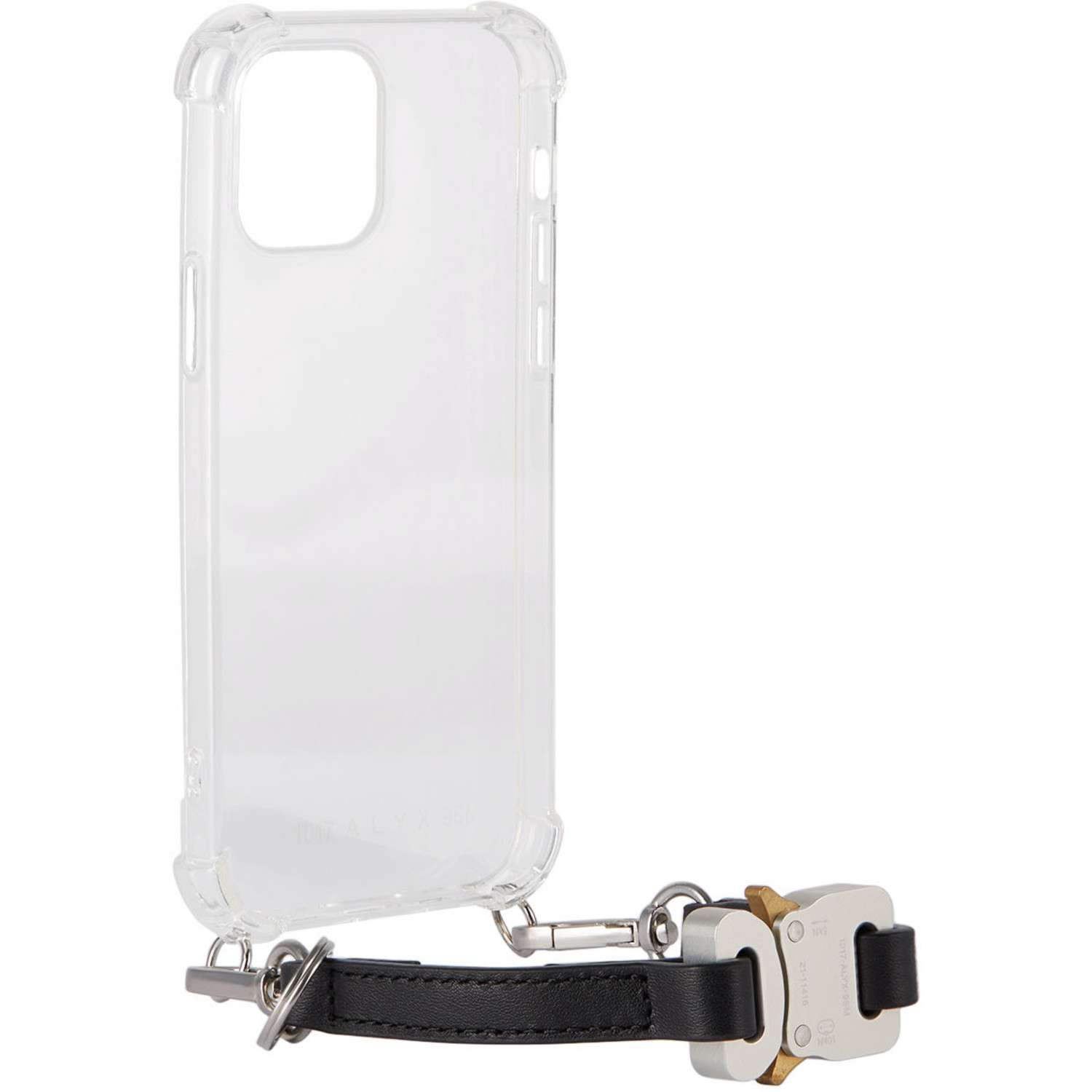  1017 Alyx 9sm Transparent Small Leather Strap Iphone 12 Case 