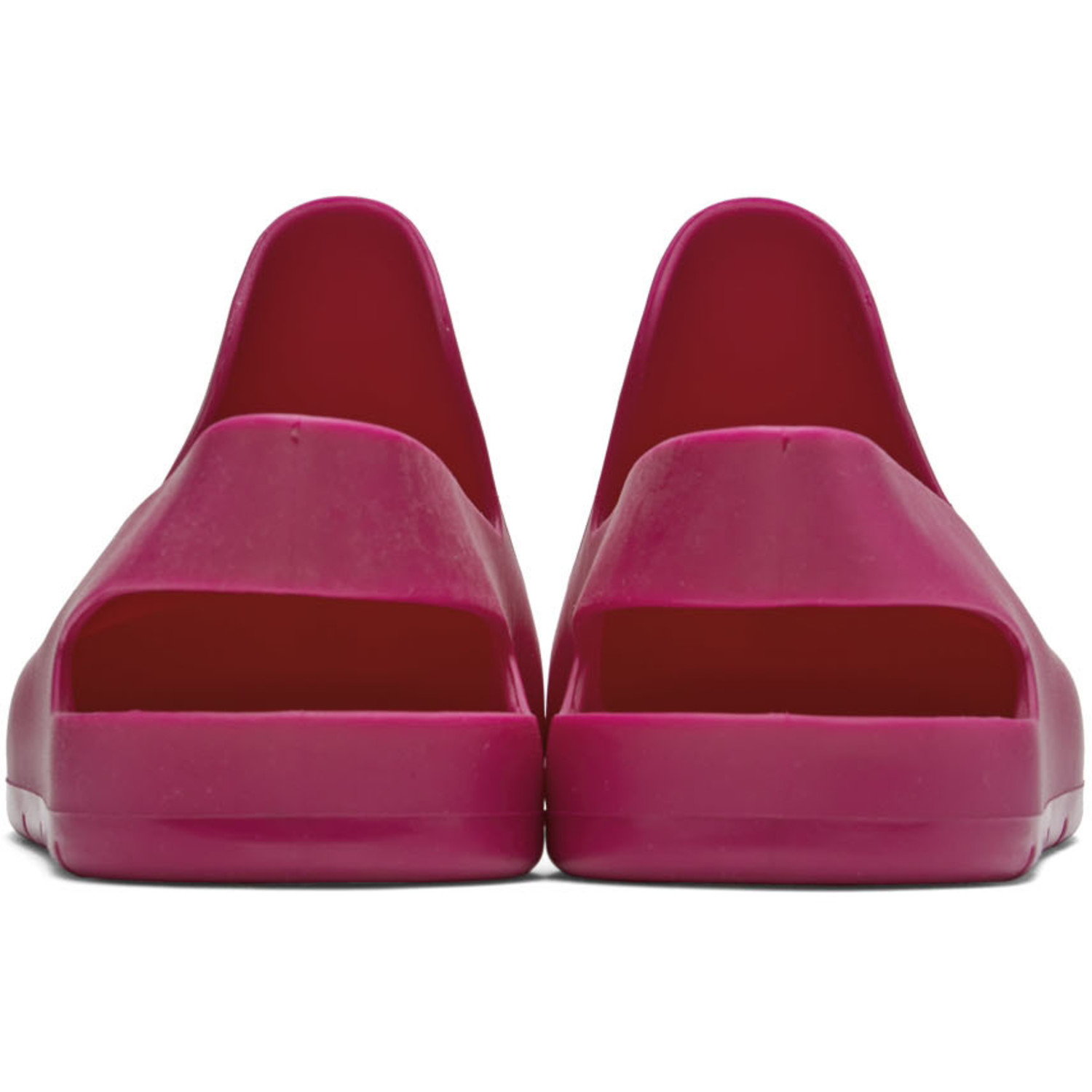  Bottega Veneta Pink Puddle Loafers 