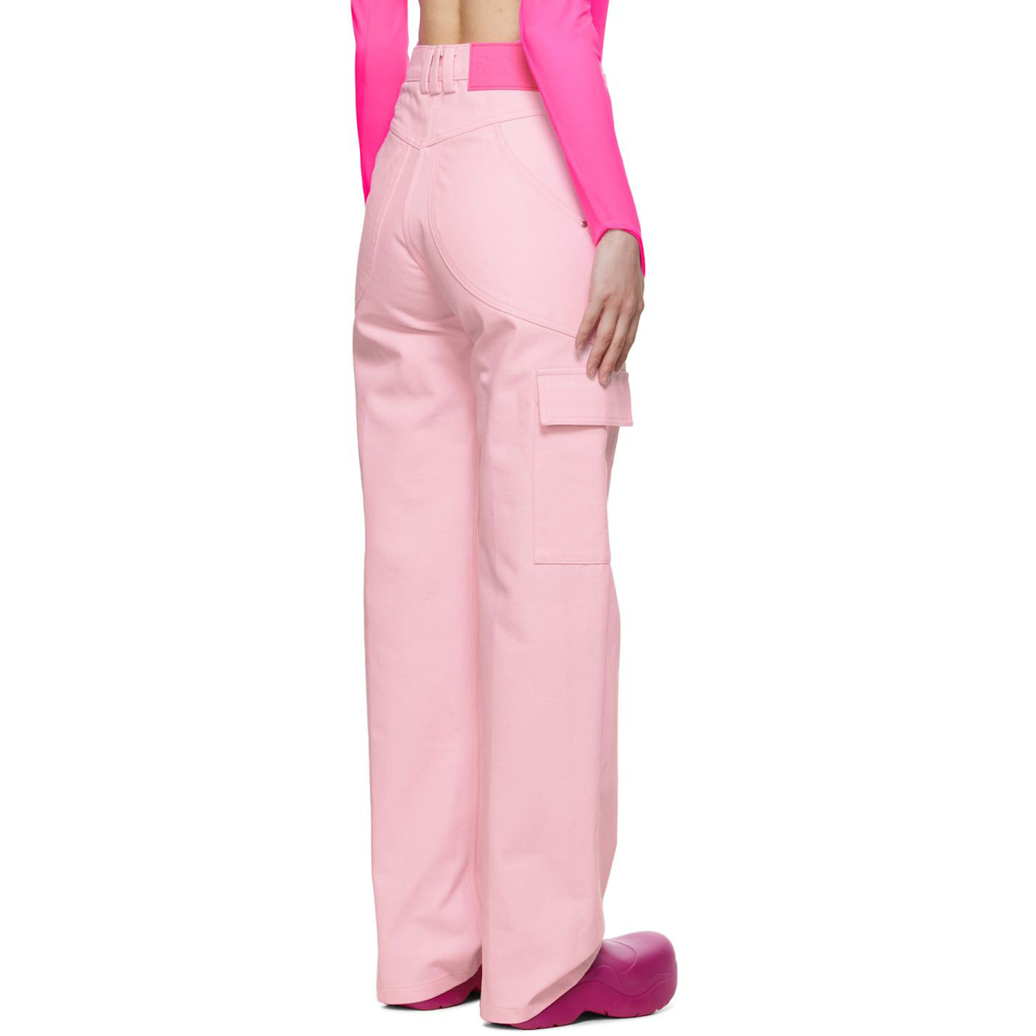  Marshall Columbia Ssense Exclusive Pink Denim Trousers 