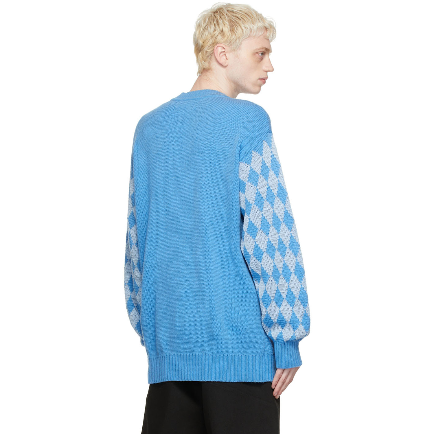  Marshall Columbia Ssense Exclusive Blue Shradha Kochhar Edition Sweater 