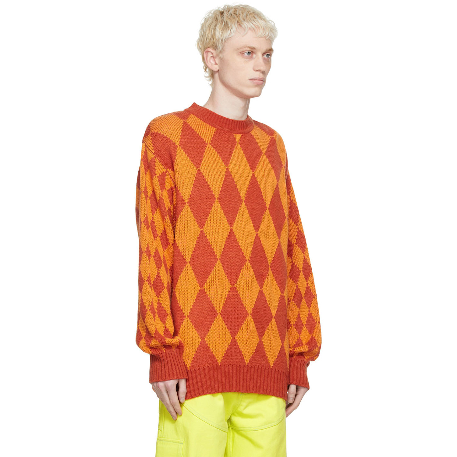  Marshall Columbia Ssense Exclusive Orange Shradha Kochhar Edition Sweater 