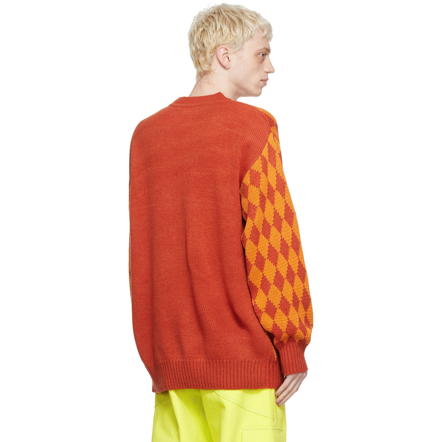  Marshall Columbia Ssense Exclusive Orange Shradha Kochhar Edition Sweater 