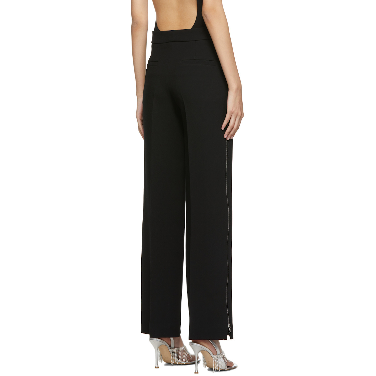  Gauchere Black Crepe Vida Trousers 