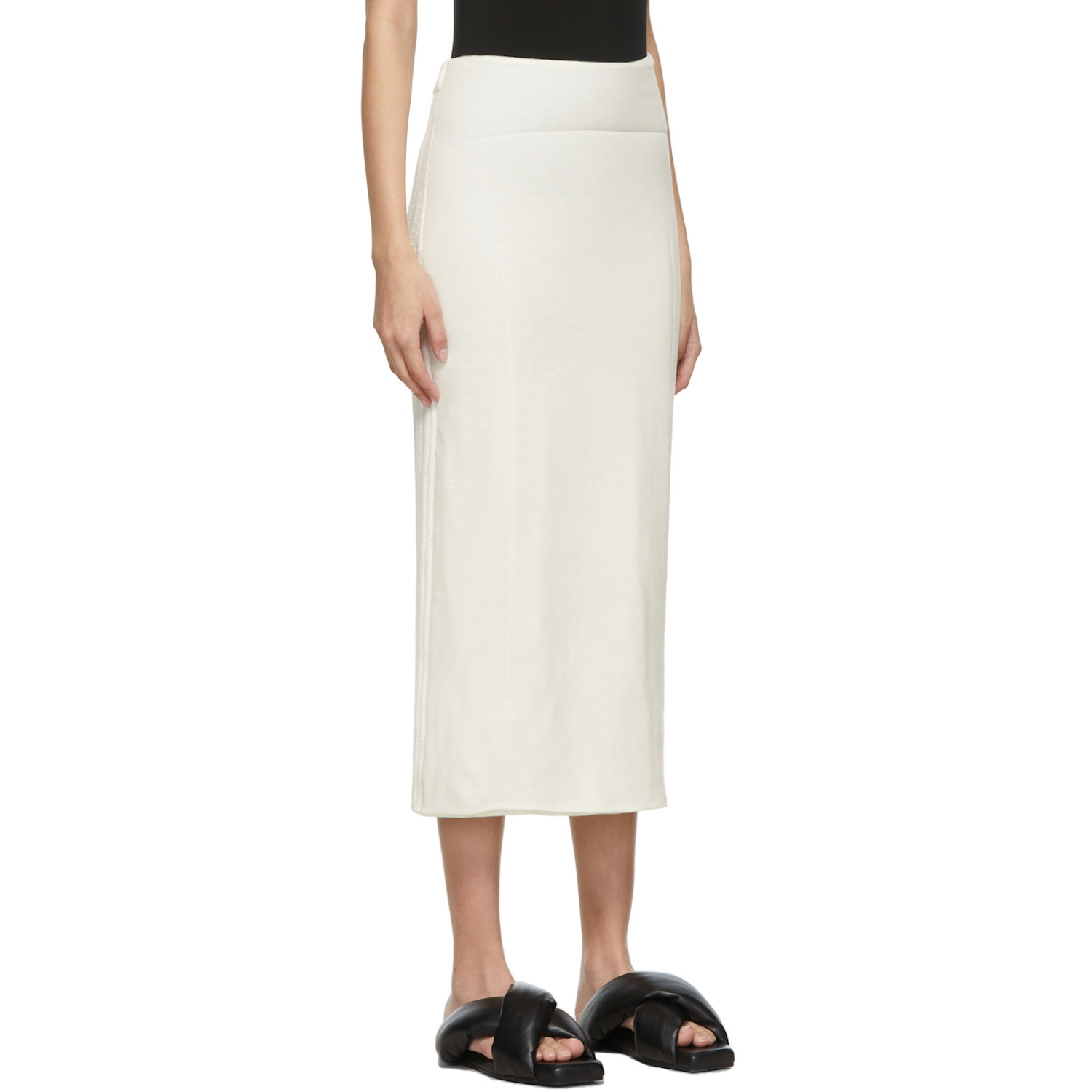  Gauchere Off-white Wool Vinod Skirt 