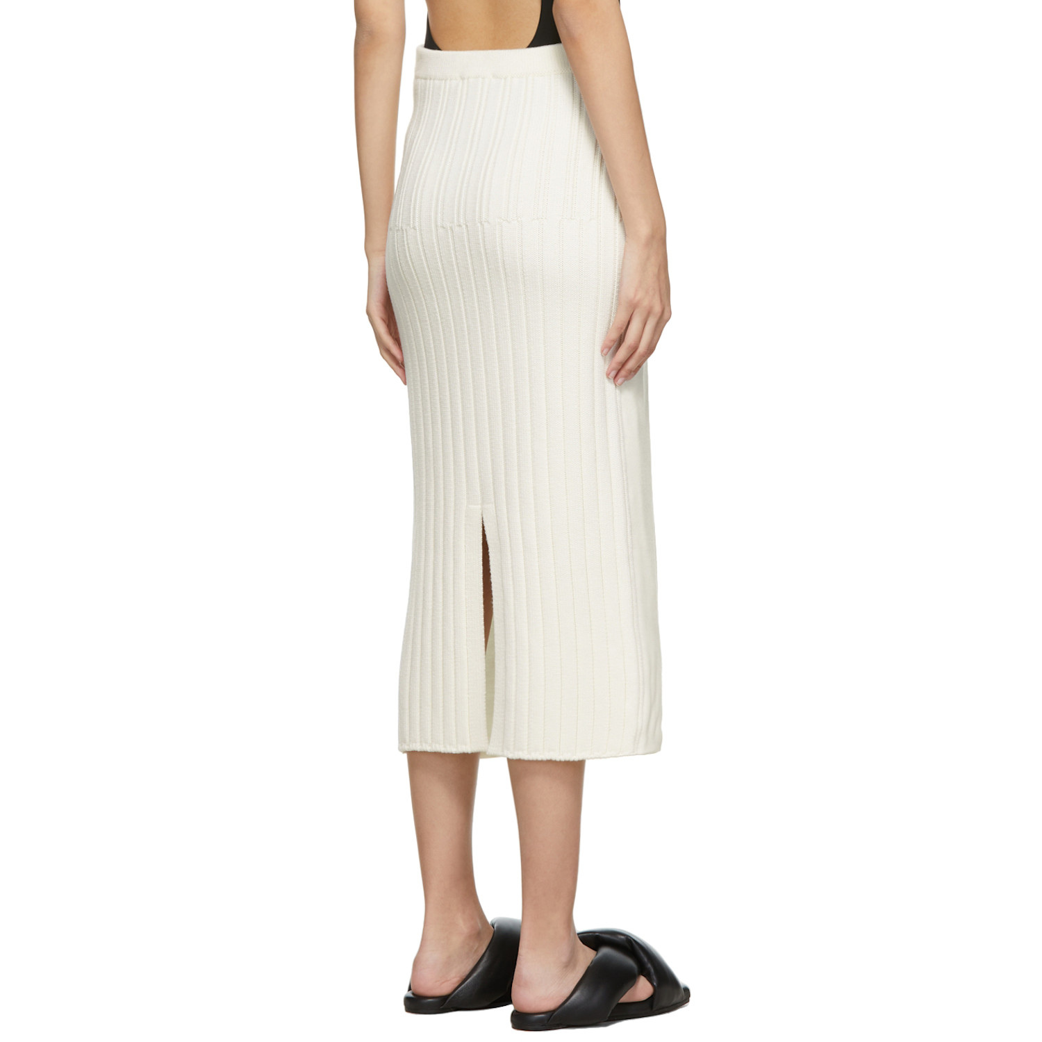  Gauchere Off-white Wool Vinod Skirt 