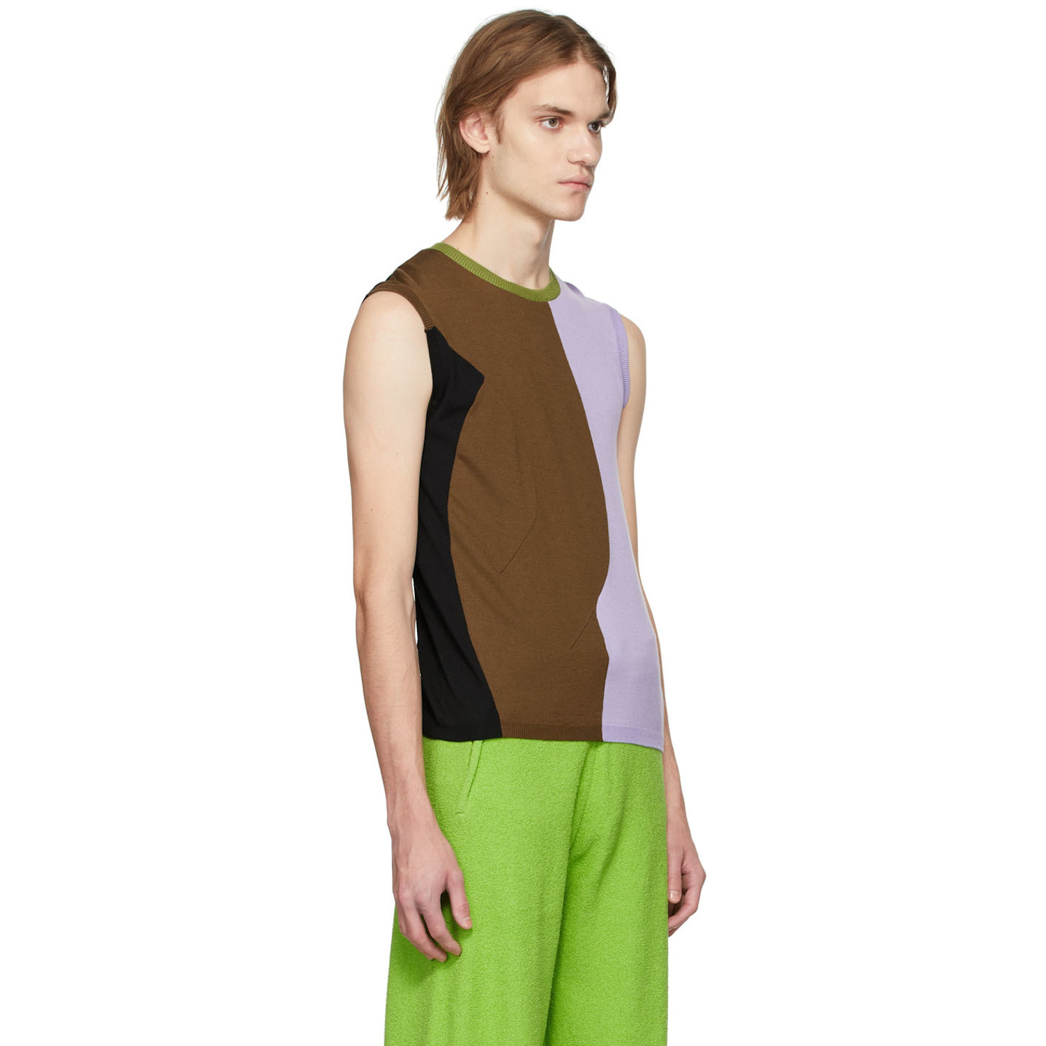  Gauchere Ssense Exclusive Multicolor Knit Tank Top 