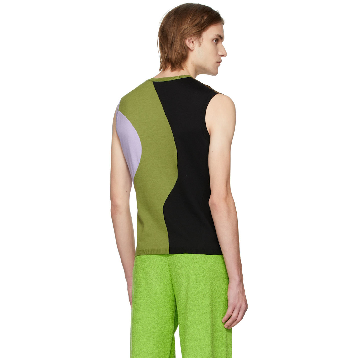  Gauchere Ssense Exclusive Multicolor Knit Tank Top 