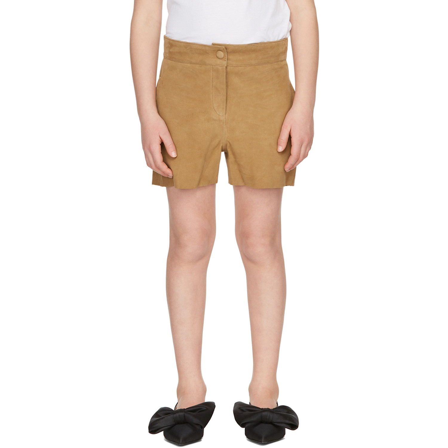  Bonpoint Kids Tan Aniko Shorts 