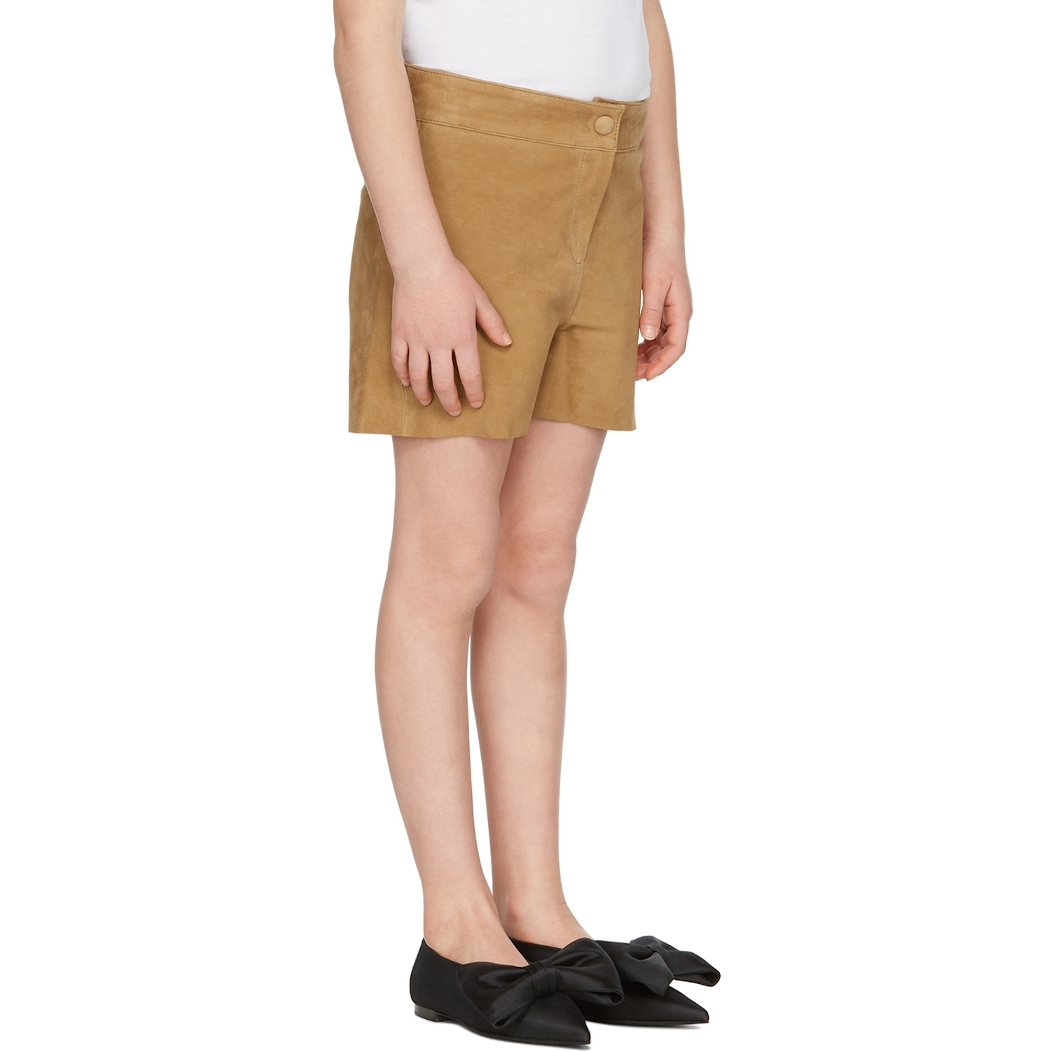  Bonpoint Kids Tan Aniko Shorts 