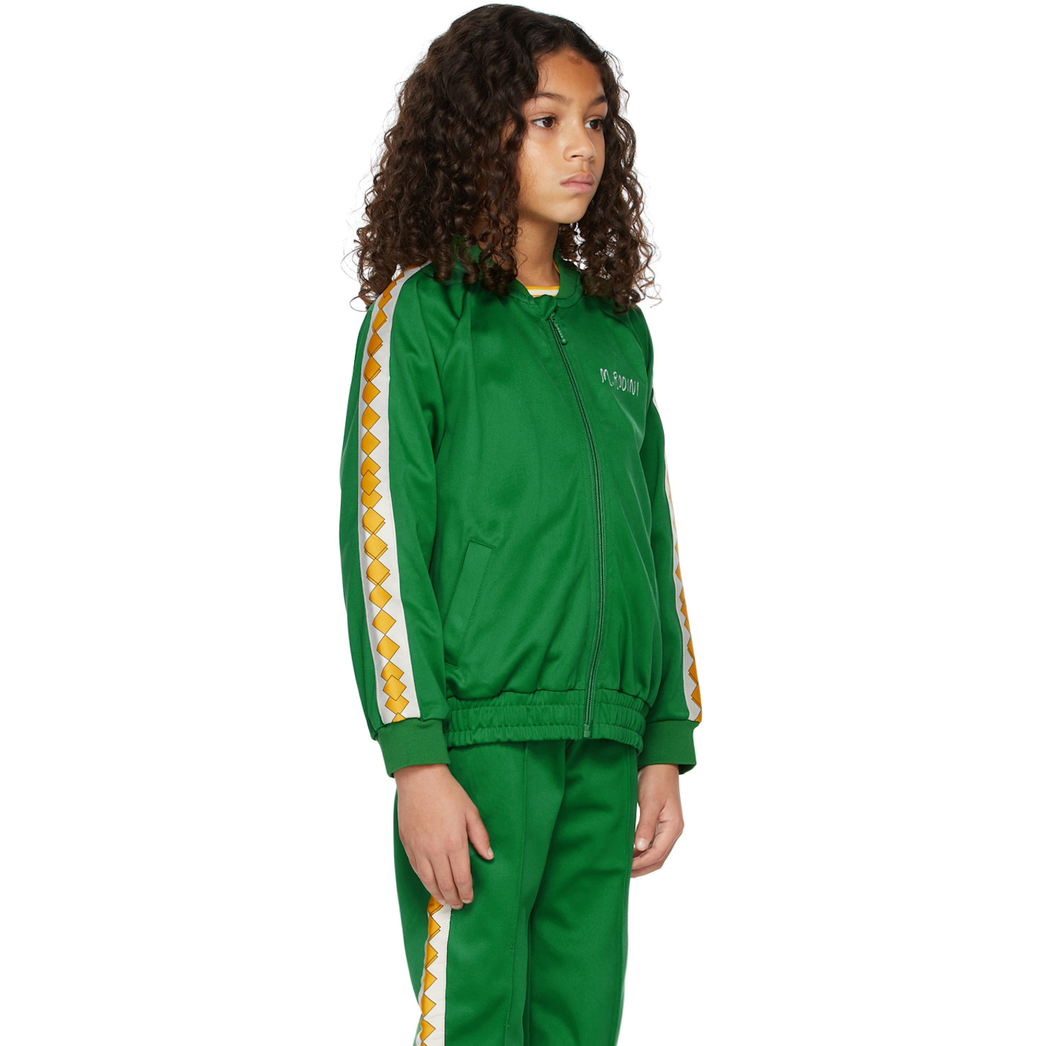  Mini Rodini Kids Green Wct Track Jacket 