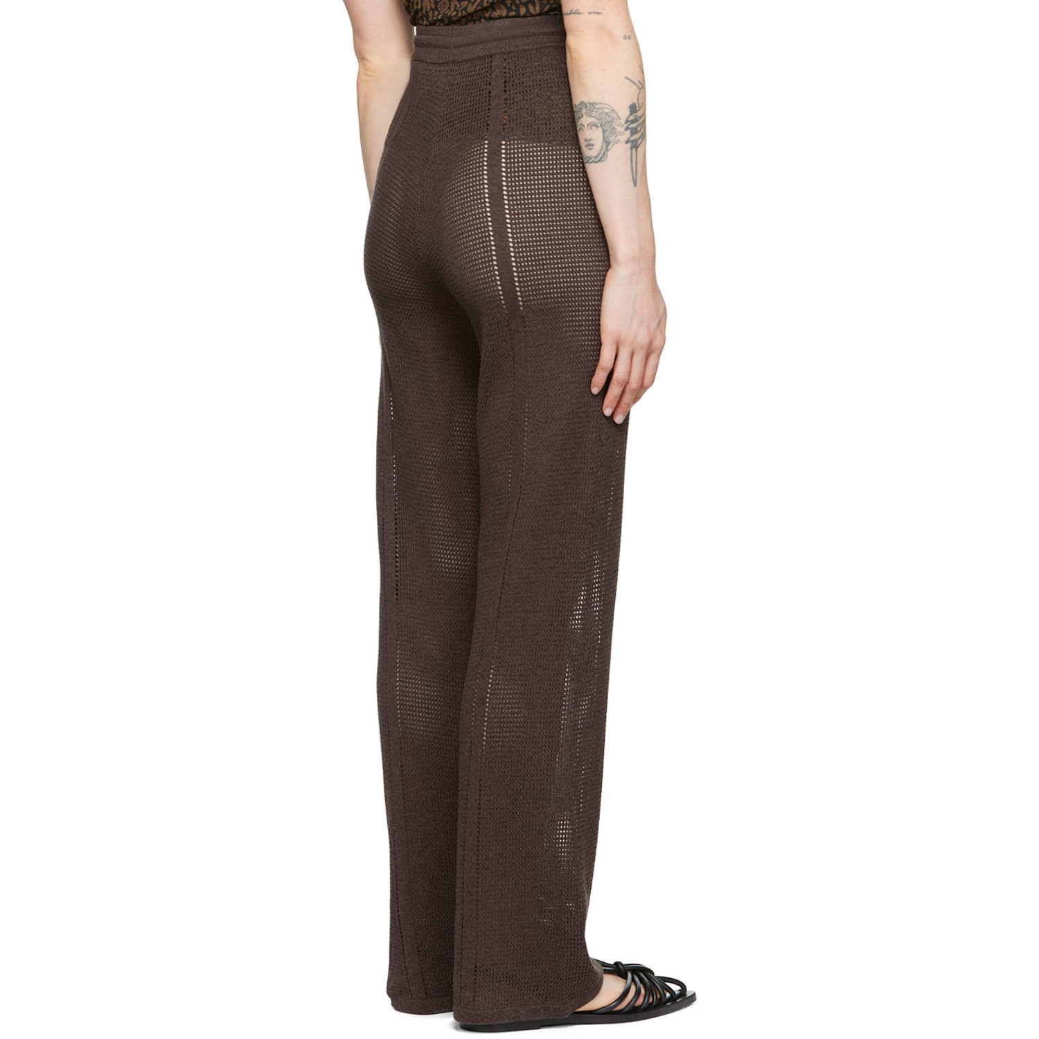  Nanushka Brown Gabin Lounge Pants 