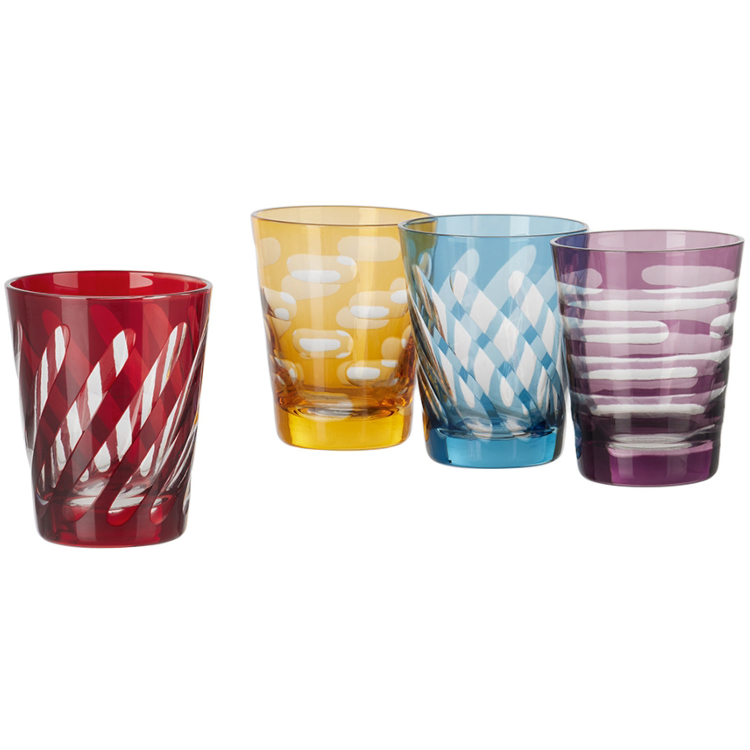  Polspotten Multicolor Tubular Tumbler Set 