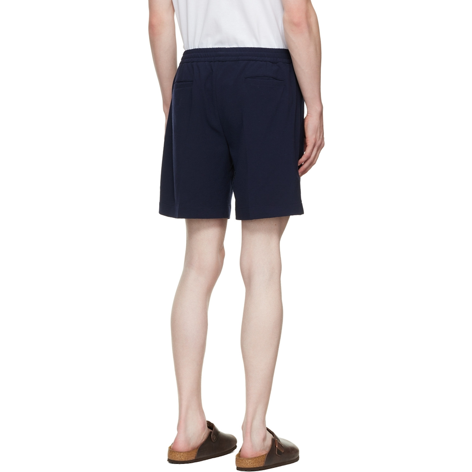  Second/layer Navy Madero Boxer Shorts 
