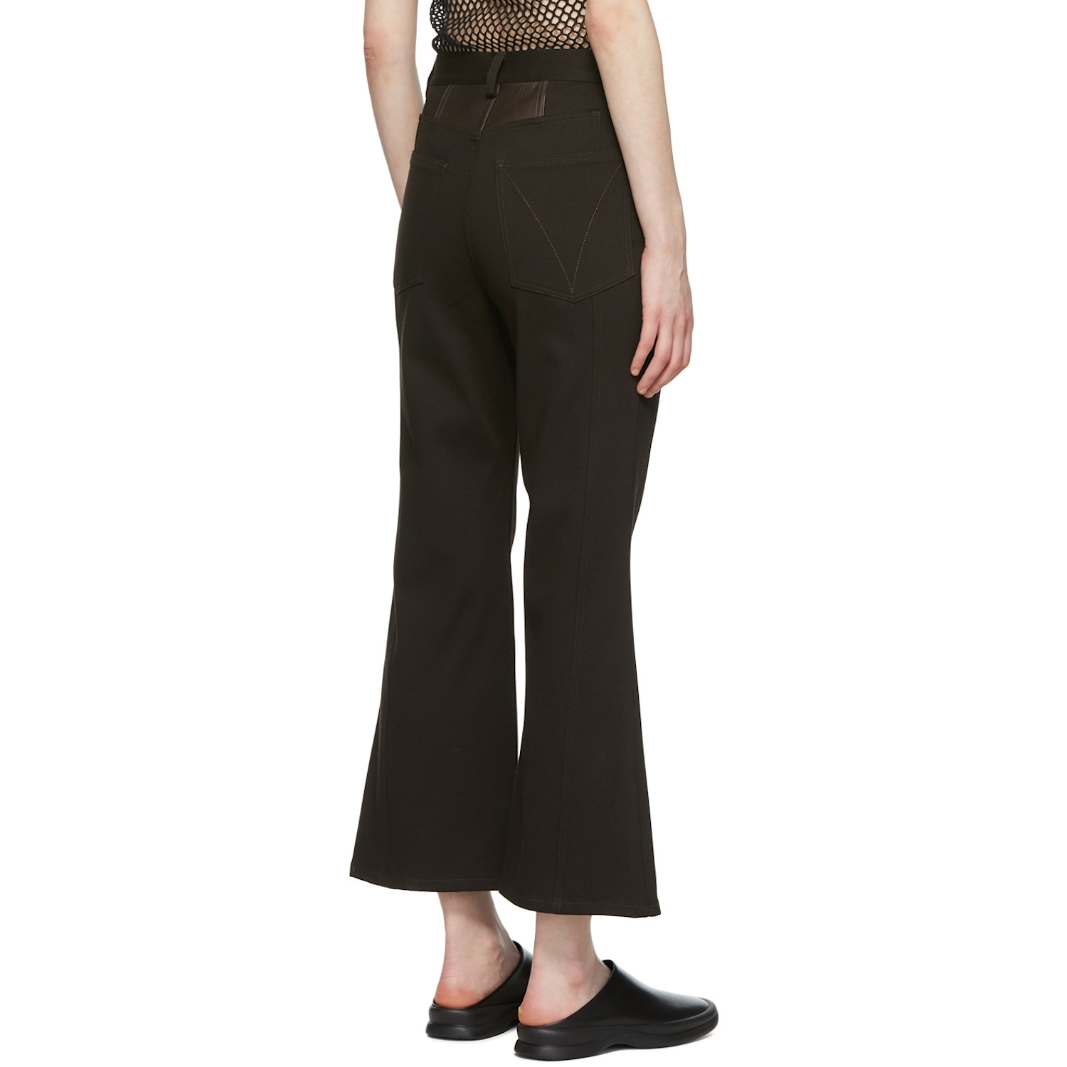  Maiden Name Ssense Exclusive Brown Brea Jeans 