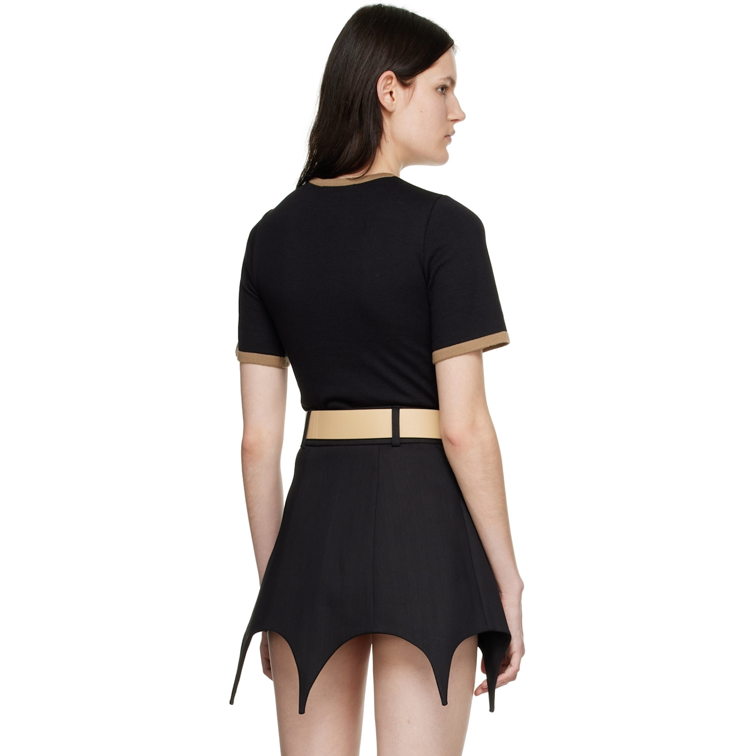 Fidan Novruzova Black Cotton Sweater 