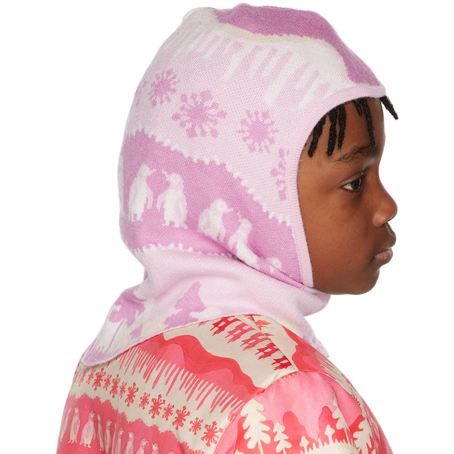  Helmstedt Ssense Exclusive Kids Pink Balaclava 