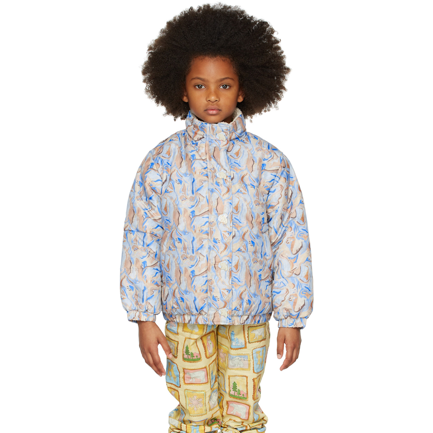  Helmstedt Ssense Exclusive Kids Blue Maisema Jacket 