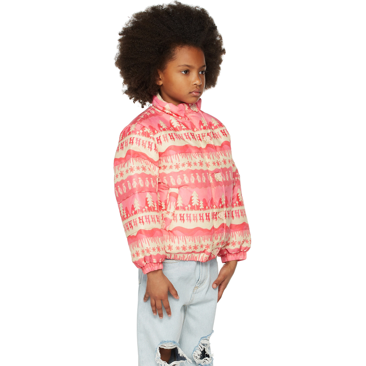  Helmstedt Ssense Exclusive Kids Pink Maisema Jacket 