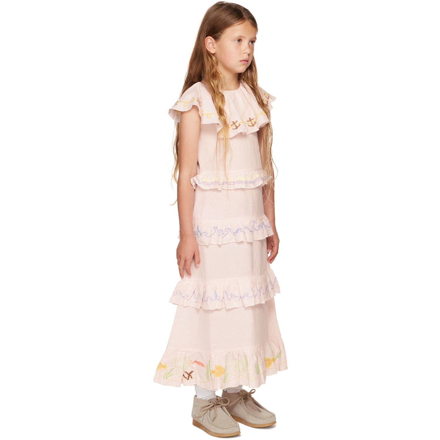  Helmstedt Ssense Exclusive Kids Pink Algue Dress 
