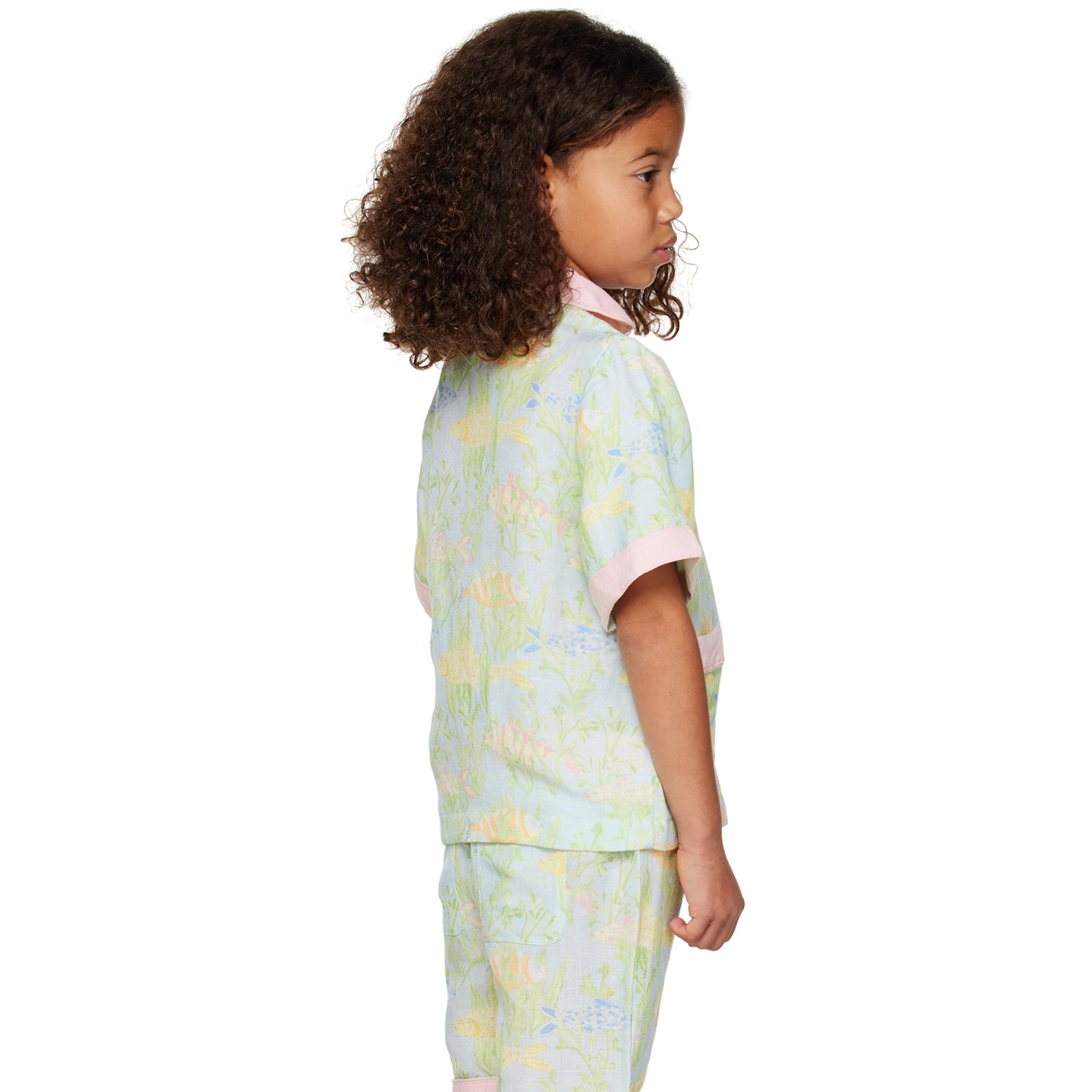  Helmstedt Ssense Exclusive Kids Blue Kanta Shirt 
