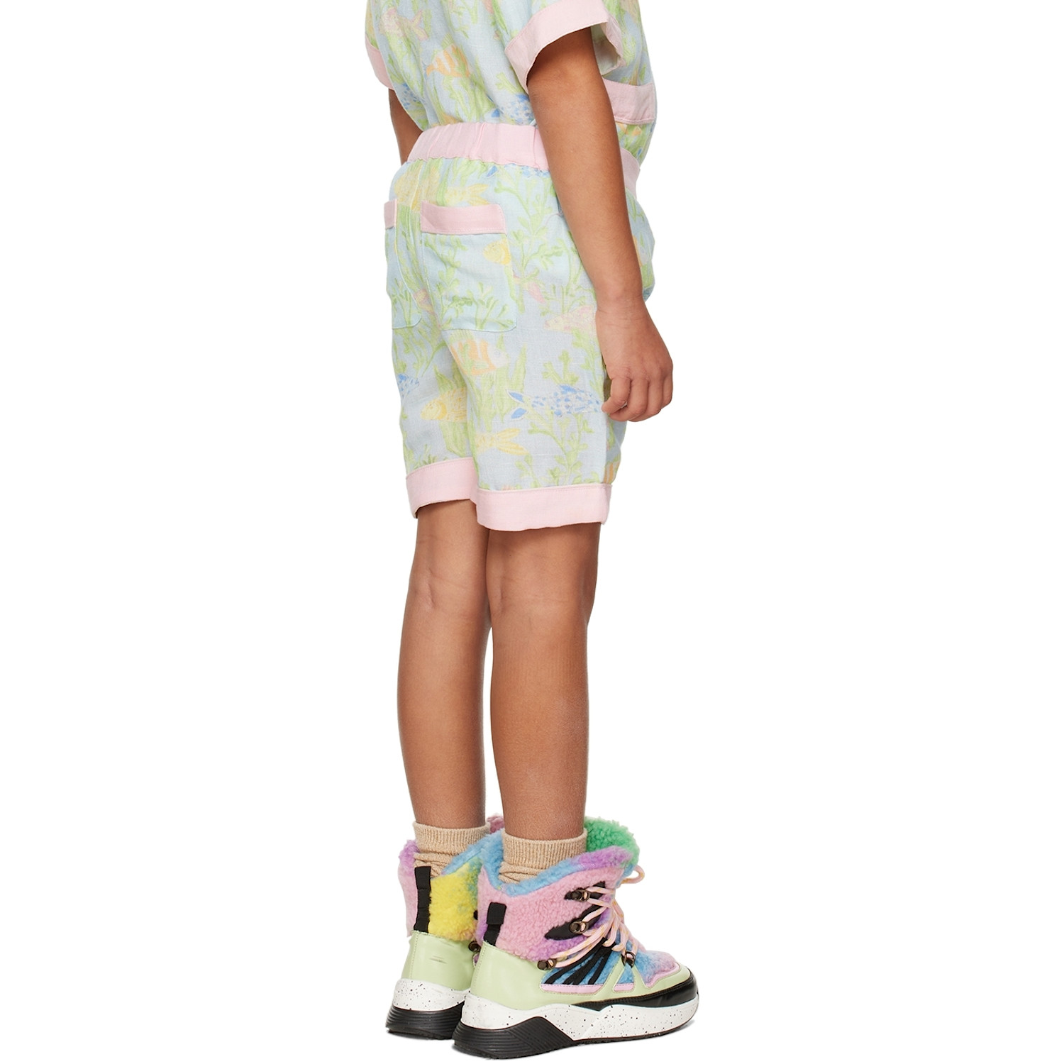  Helmstedt Ssense Exclusive Kids Blue Kanta Shorts 