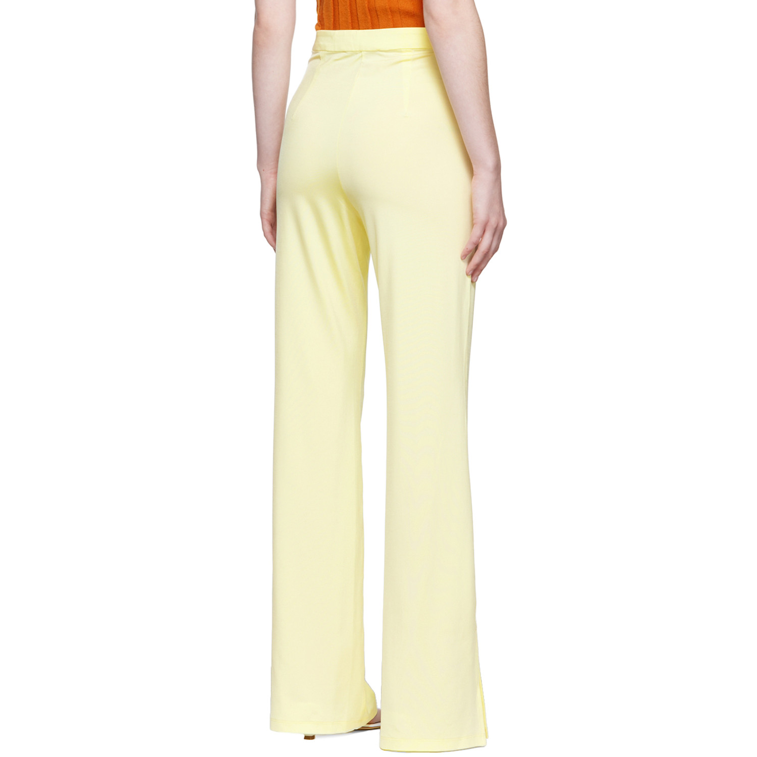  Remain Birger Christensen Yellow Jessie Trousers 