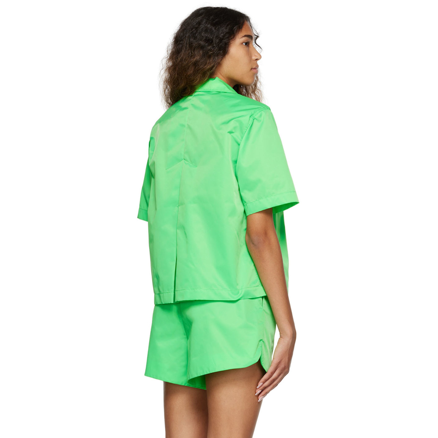  Remain Birger Christensen Green Storm Shirt 