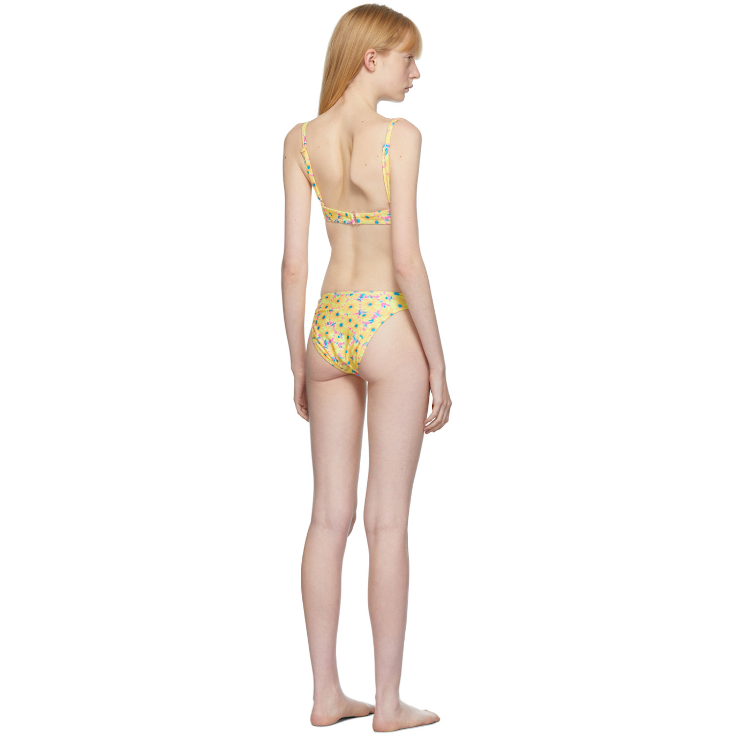  Mirror Palais Ssense Exclusive Multicolor Girasoli Sweetheart Bikini 