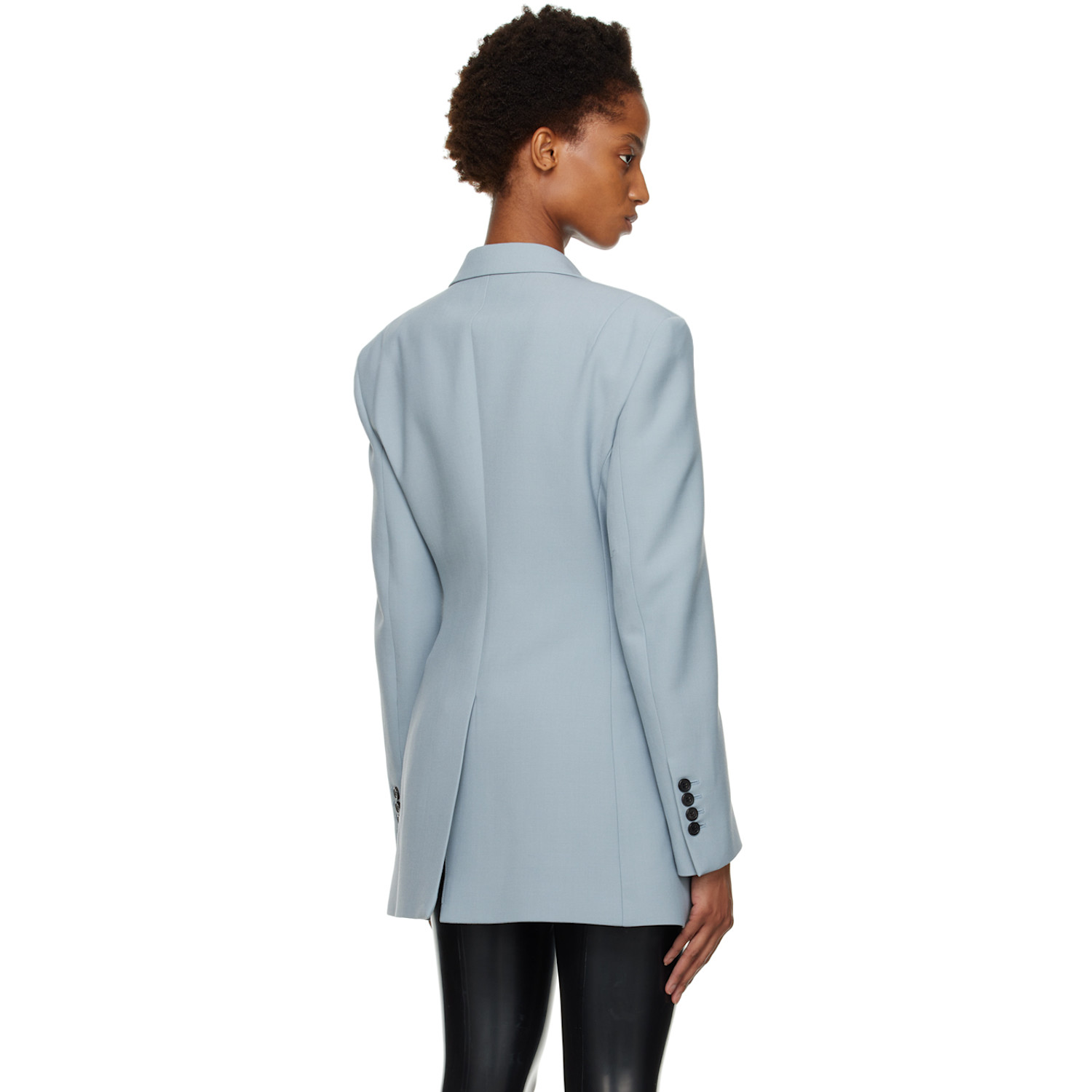  Kwaidan Editions Gray Double-breasted Blazer 