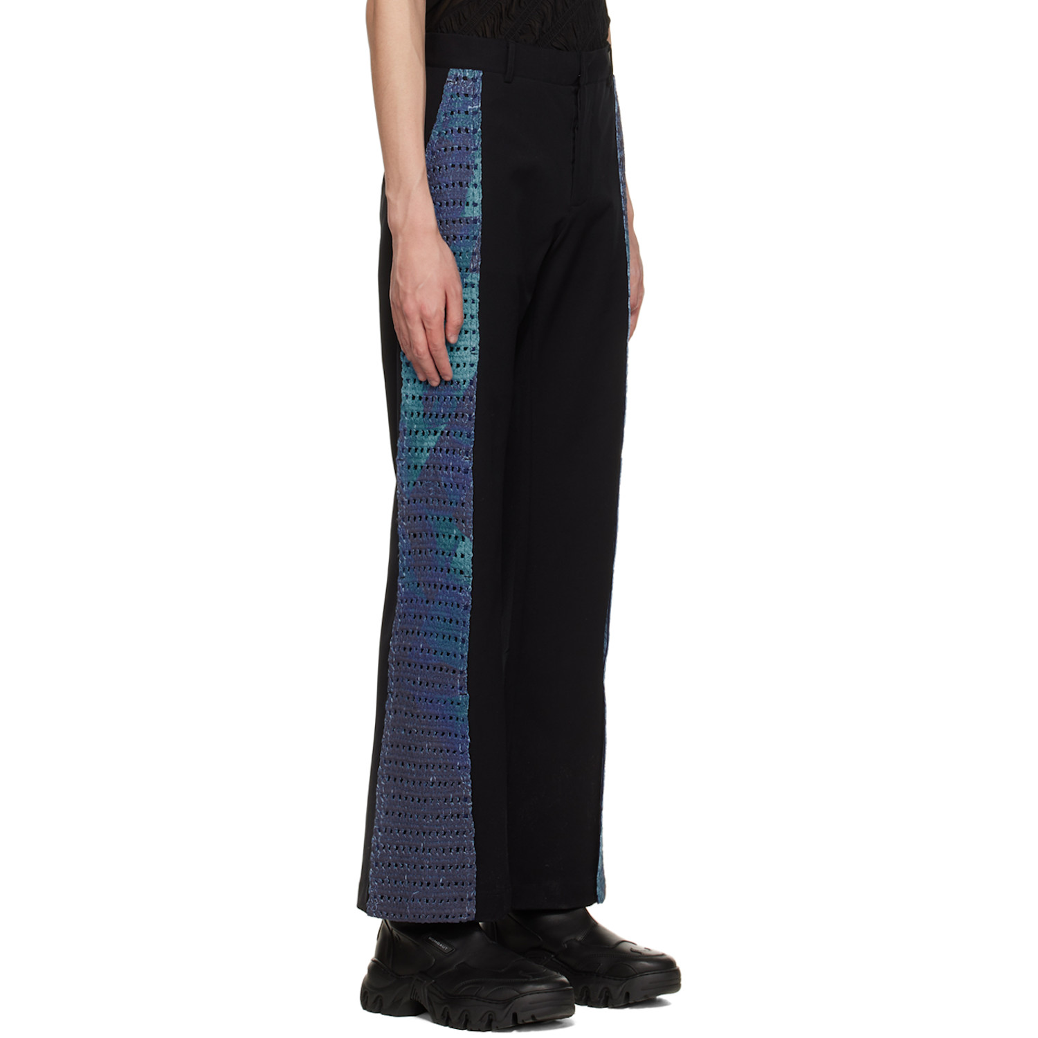  Ponder.er Ssense Exclusive Navy Jolt Trousers 